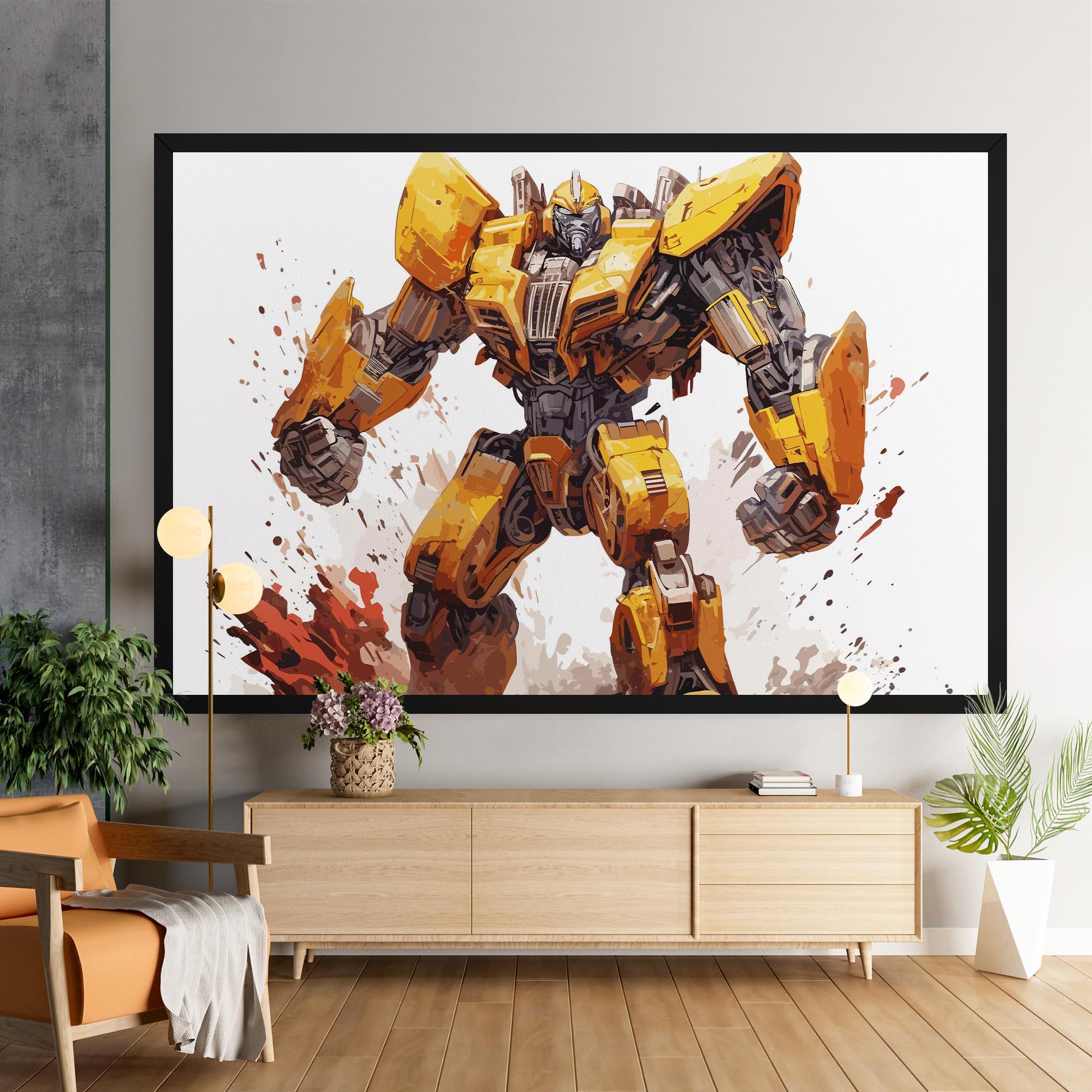 Leinwandbild Battle Machine mockup 9