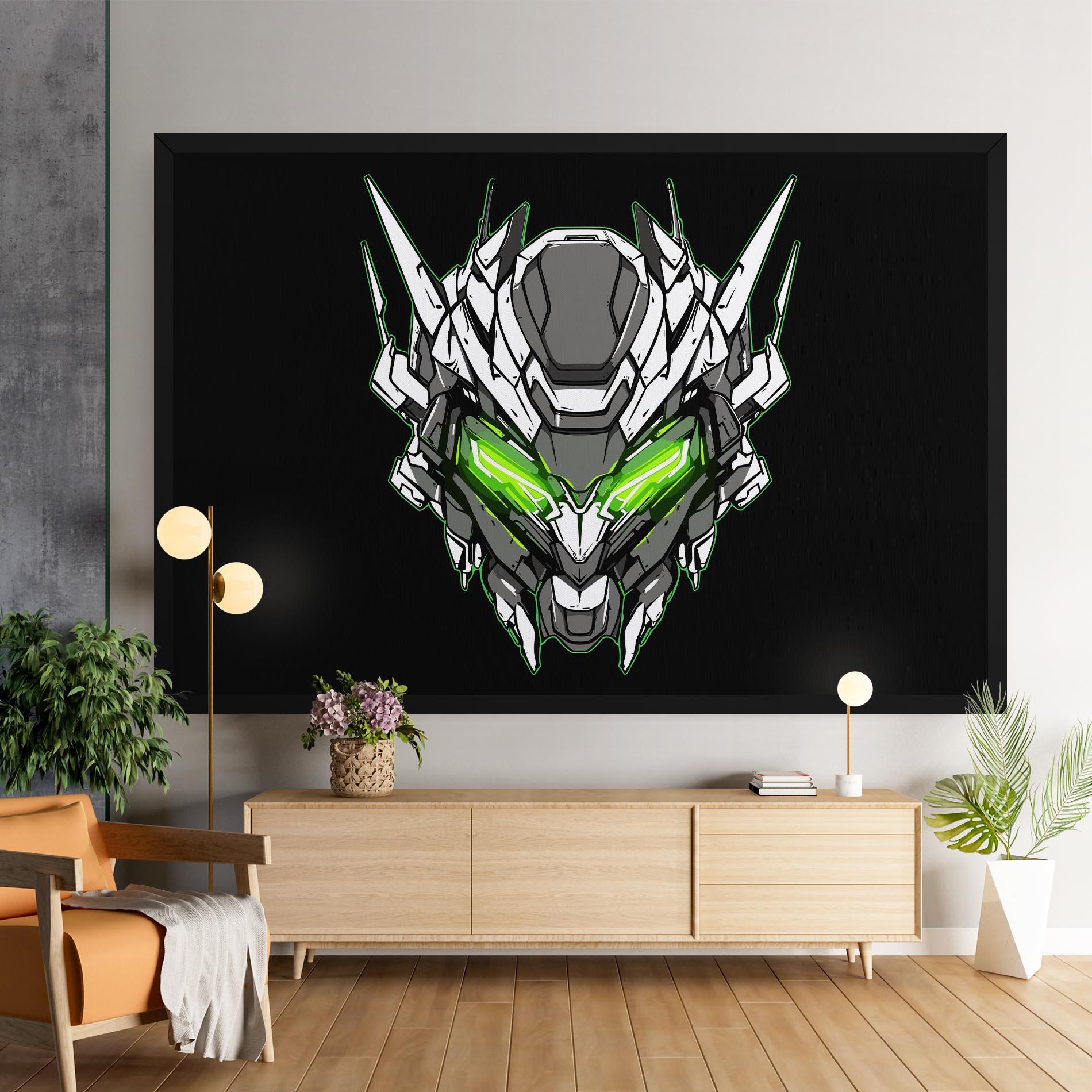 Leinwandbild Neon Transformer mockup 9