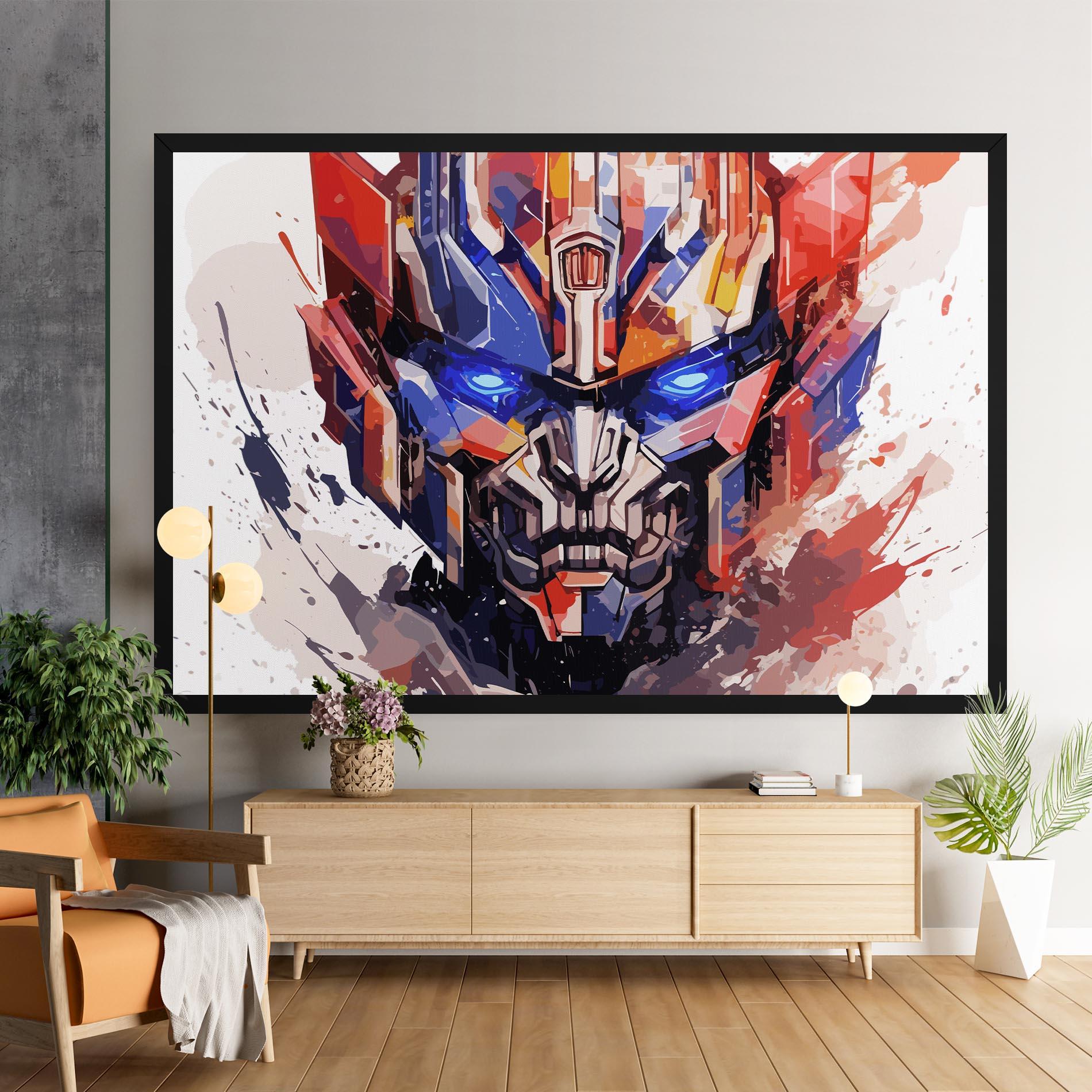 Leinwandbild Optimus Prime Art mockup 9