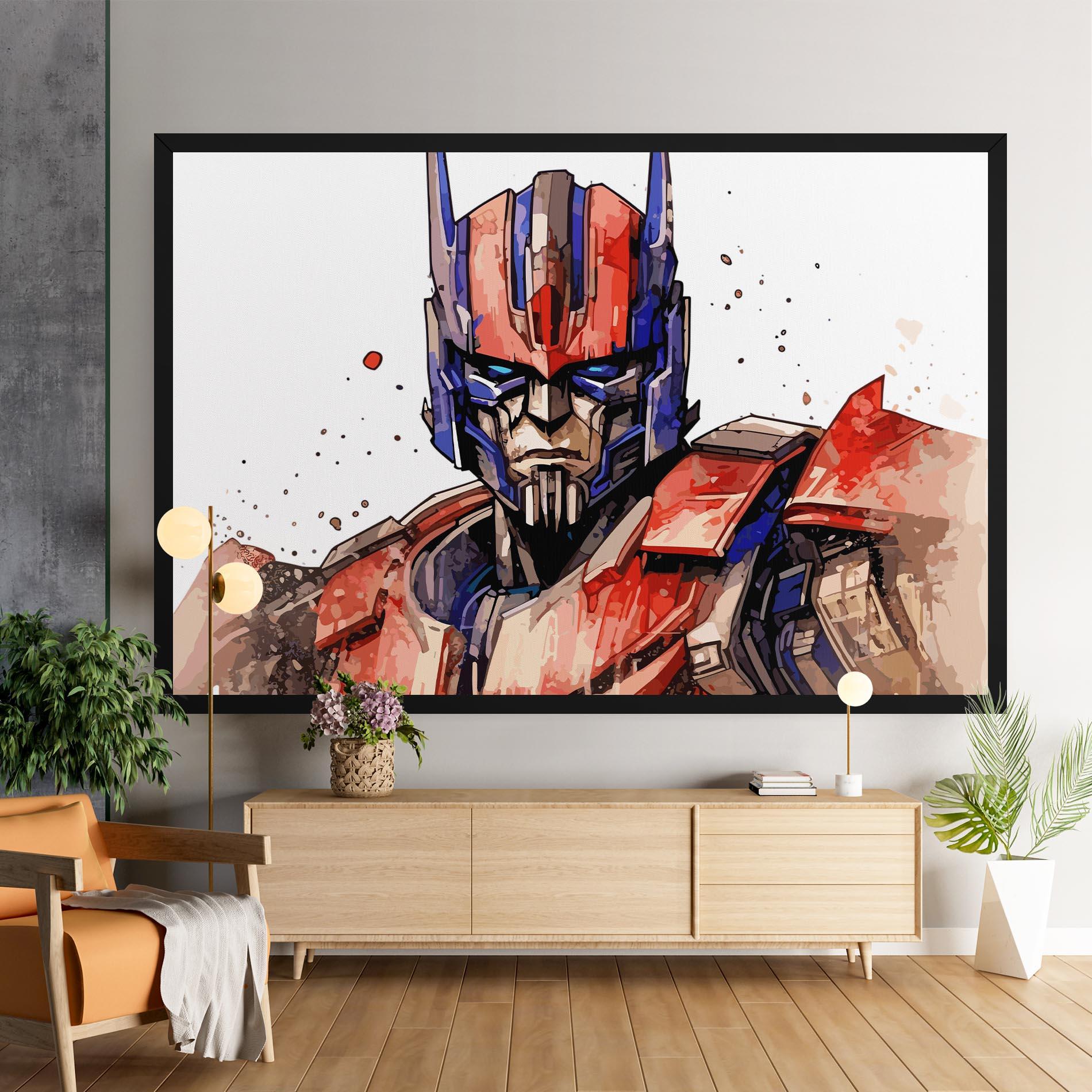 Leinwandbild Optimus Prime mockup 9
