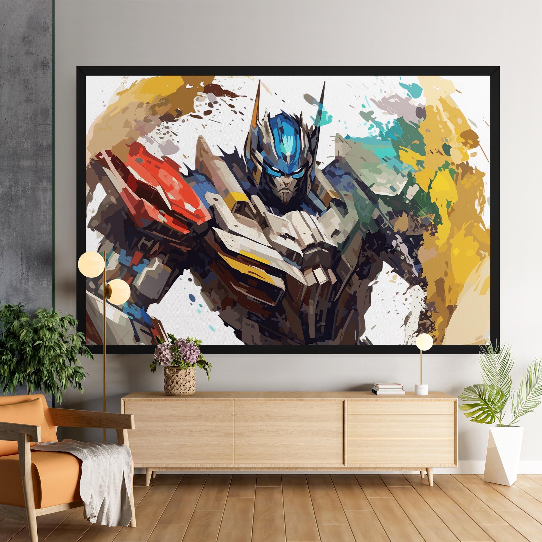 Leinwandbild Transformers Splash mockup 9