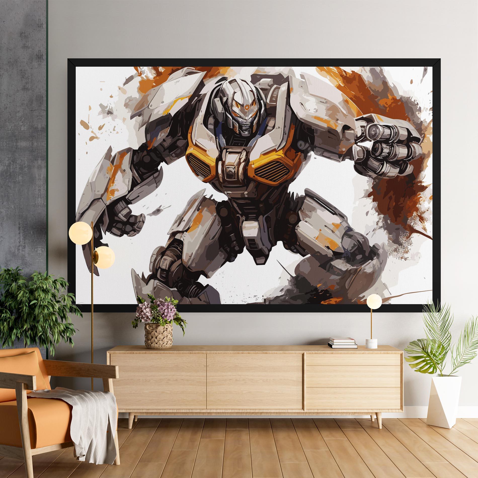 Leinwandbild Transformers Unleash mockup 9