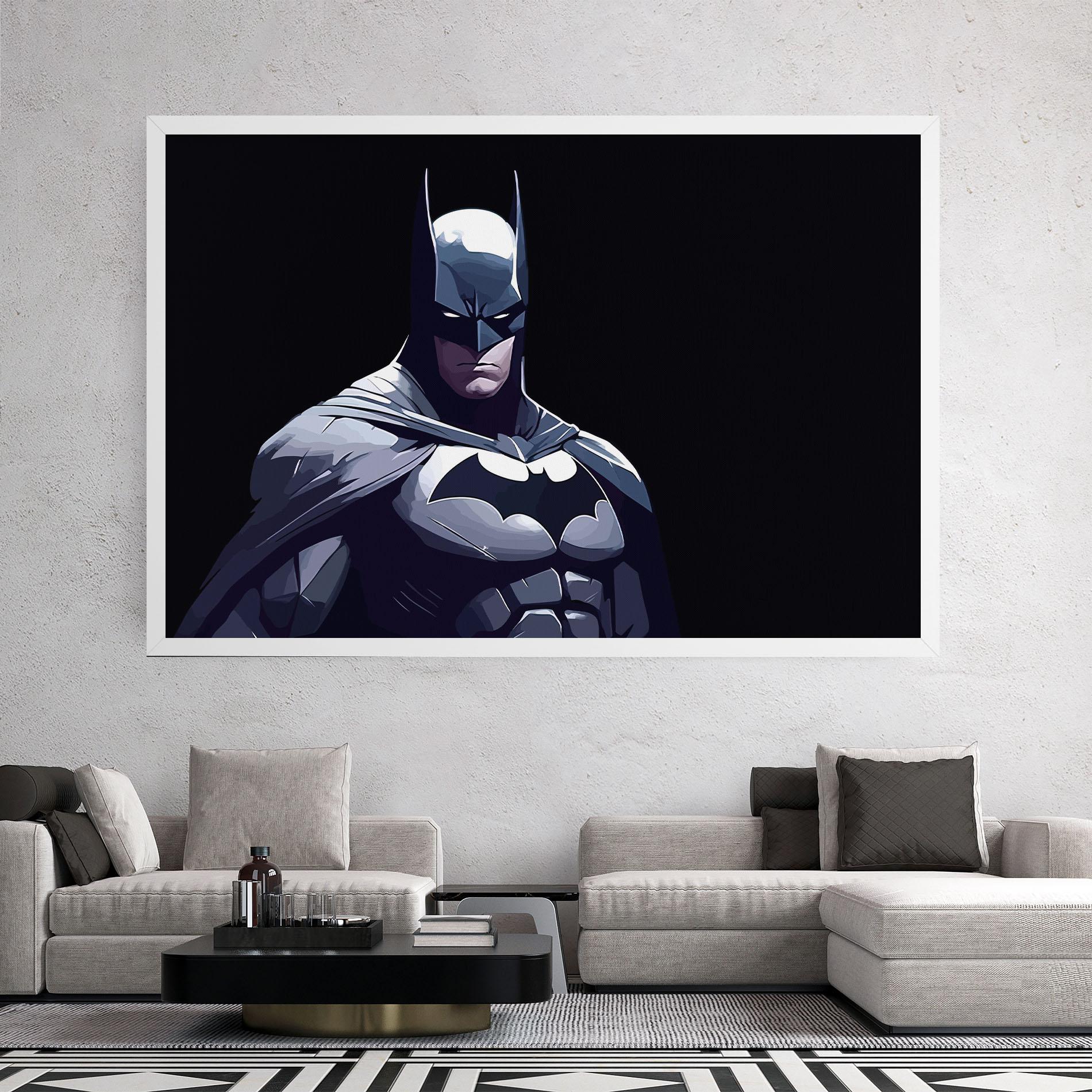 Leinwandbild Batman Art mockup 2