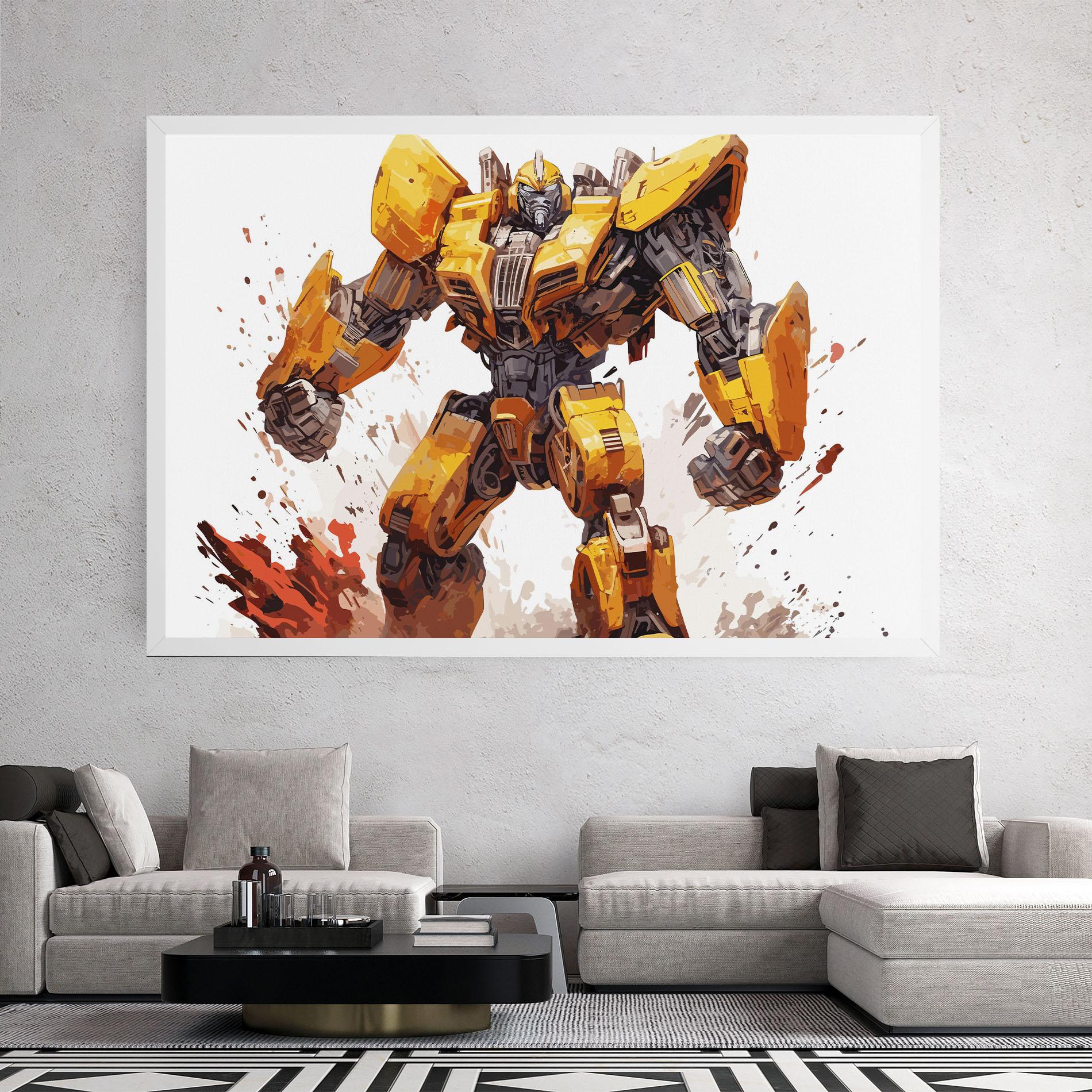 Leinwandbild Battle Machine mockup 2