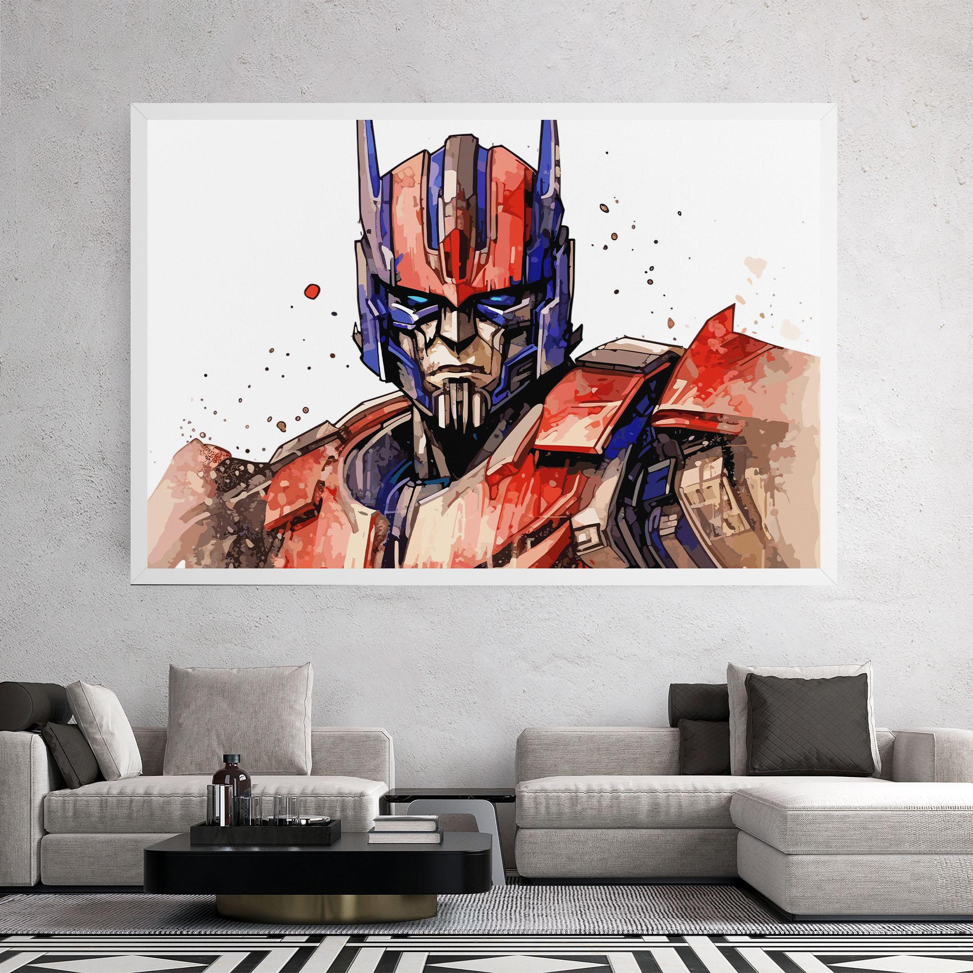 Leinwandbild Optimus Prime mockup 2