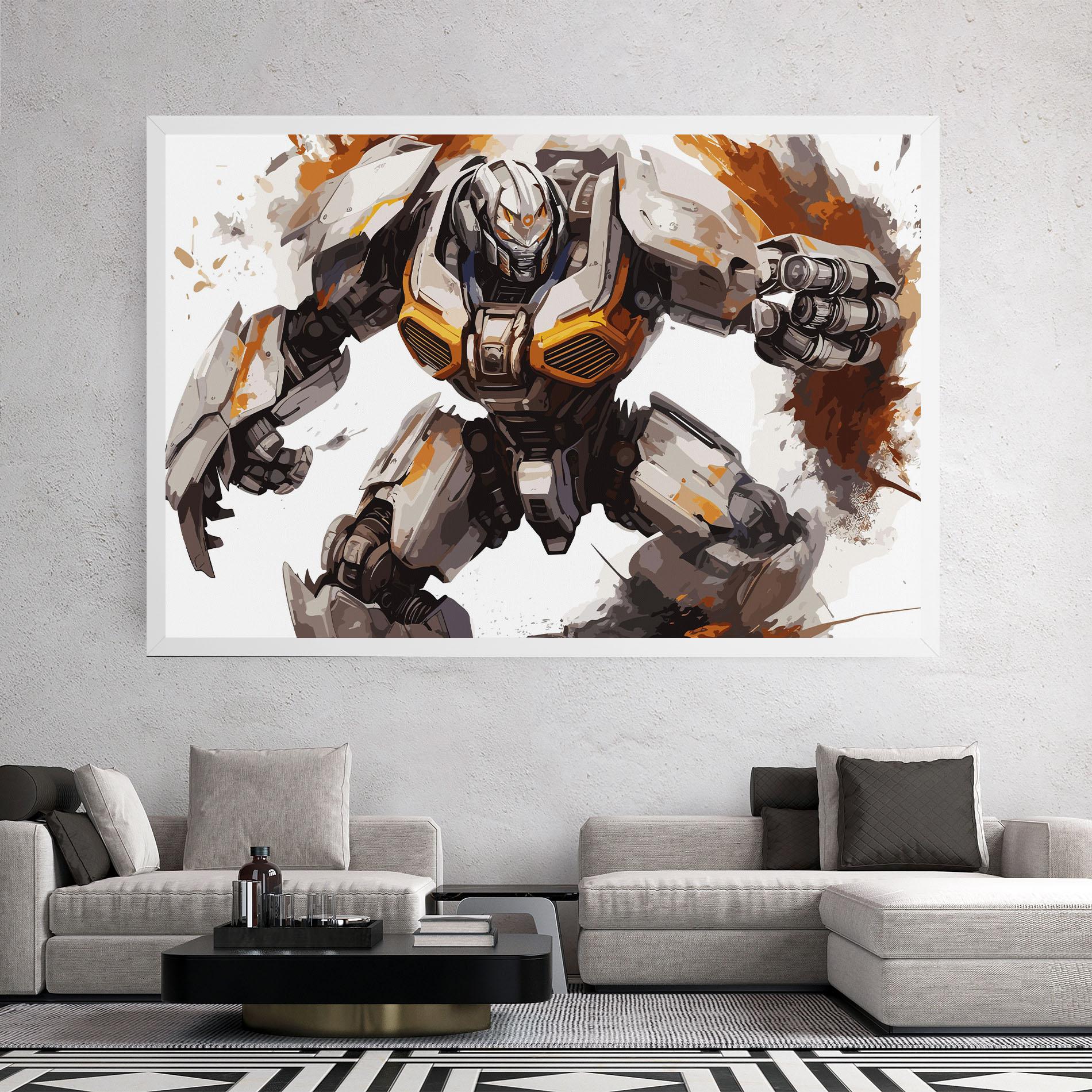 Leinwandbild Transformers Unleash mockup 2
