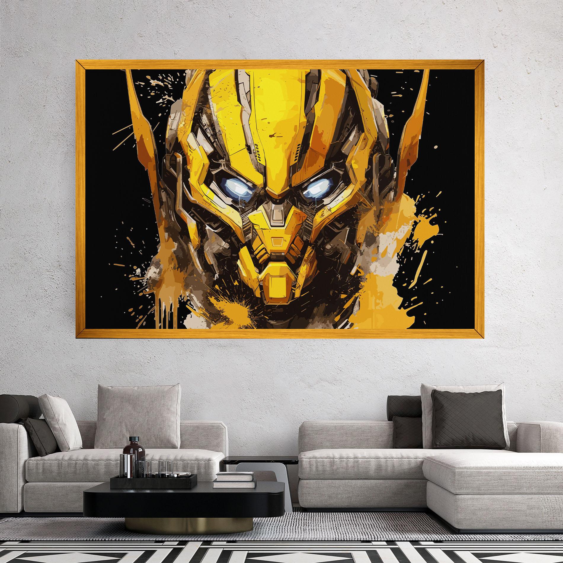 Leinwandbild Bumblebee mockup 2