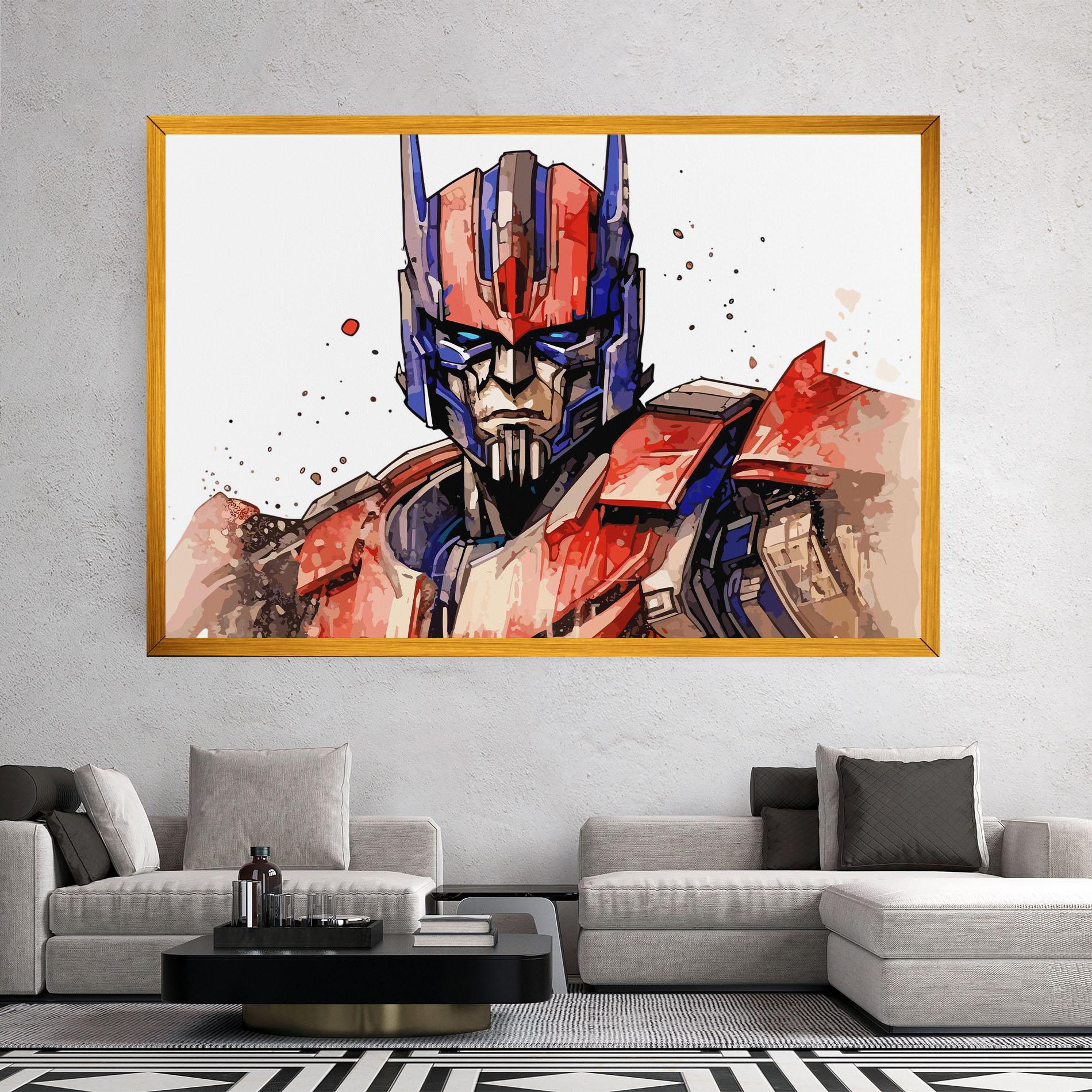Leinwandbild Optimus Prime mockup 2