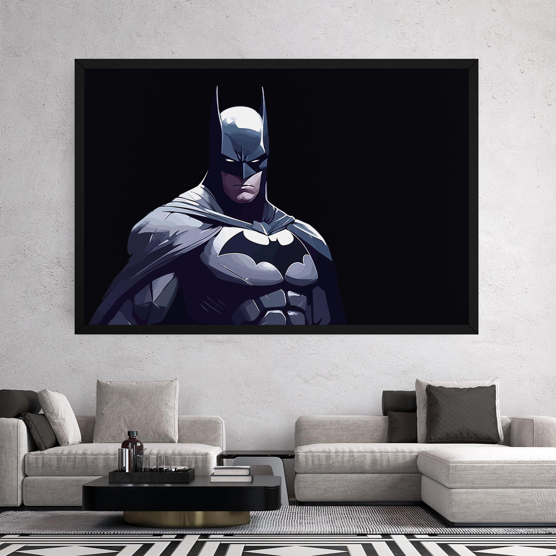 Leinwandbild Batman Art mockup 2