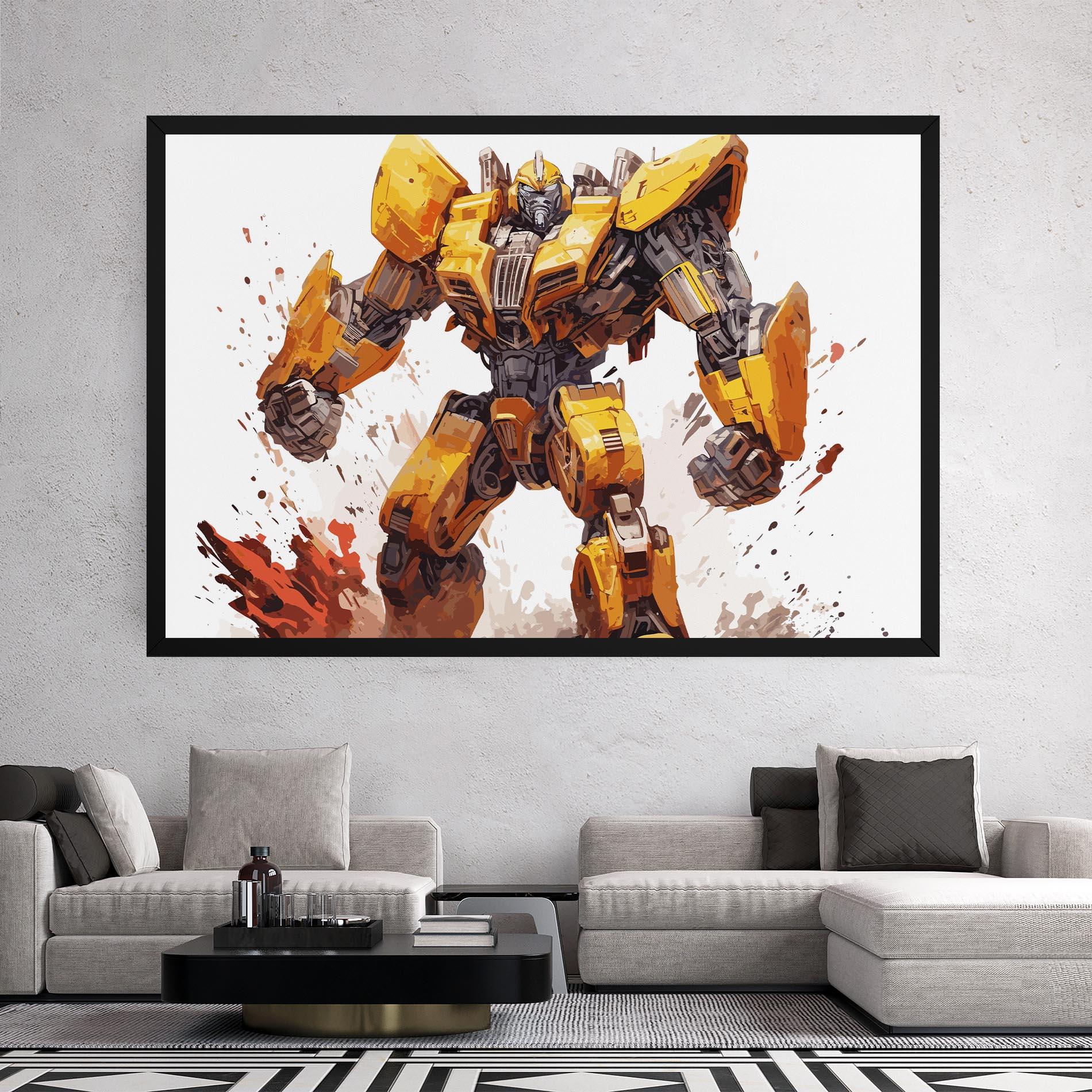 Leinwandbild Battle Machine mockup 2