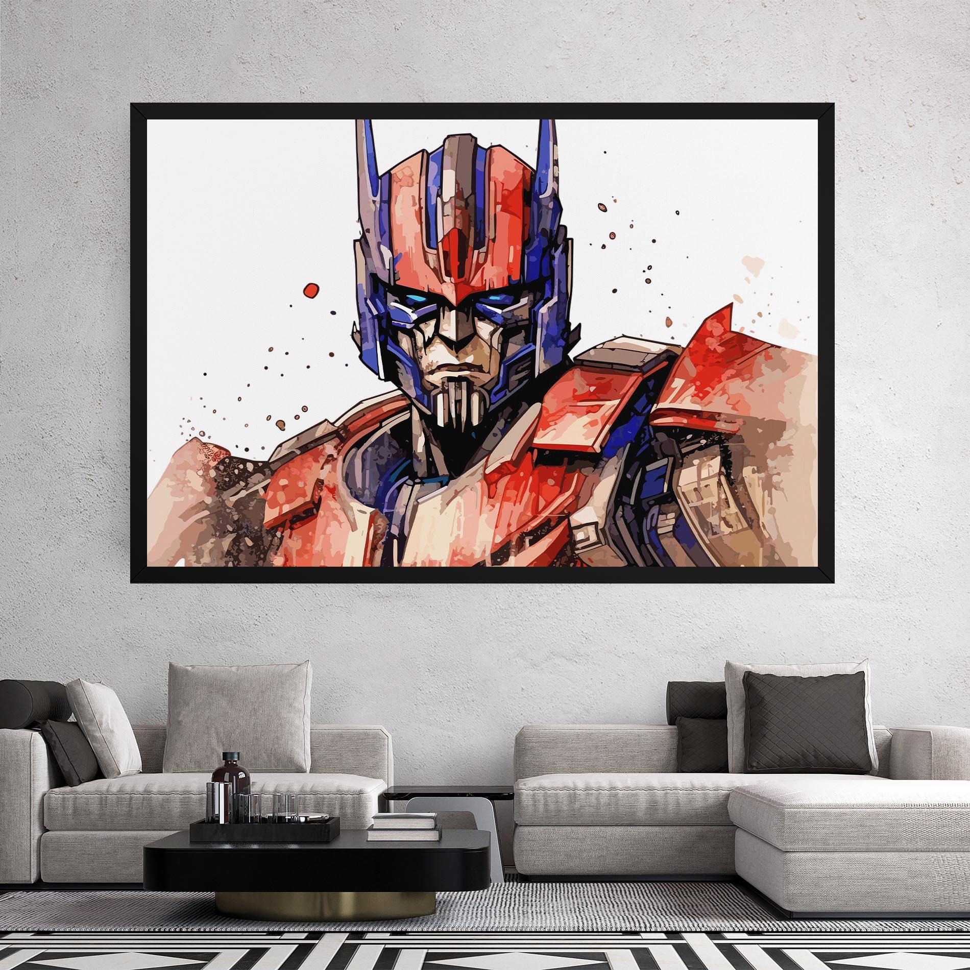 Leinwandbild Optimus Prime mockup 2