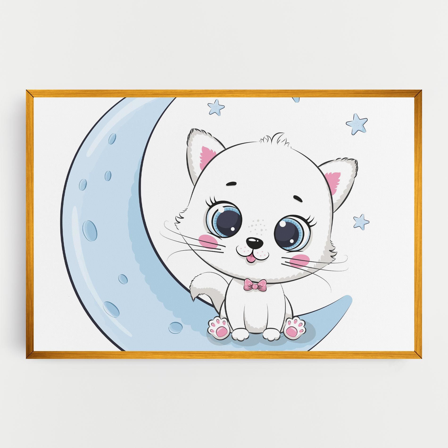 Blue Moon Cat mockup 0