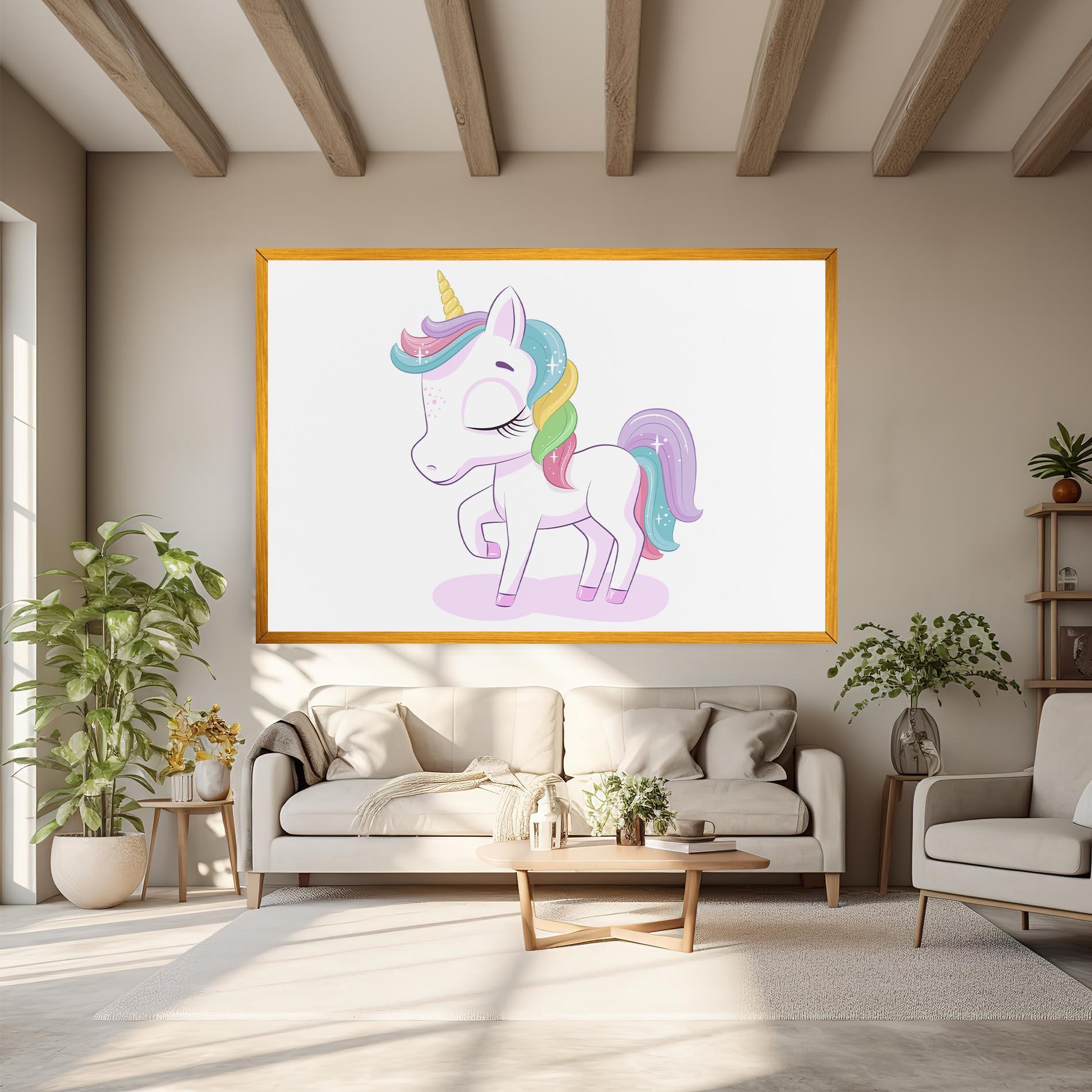 Leinwandbild Unicorn mockup 6