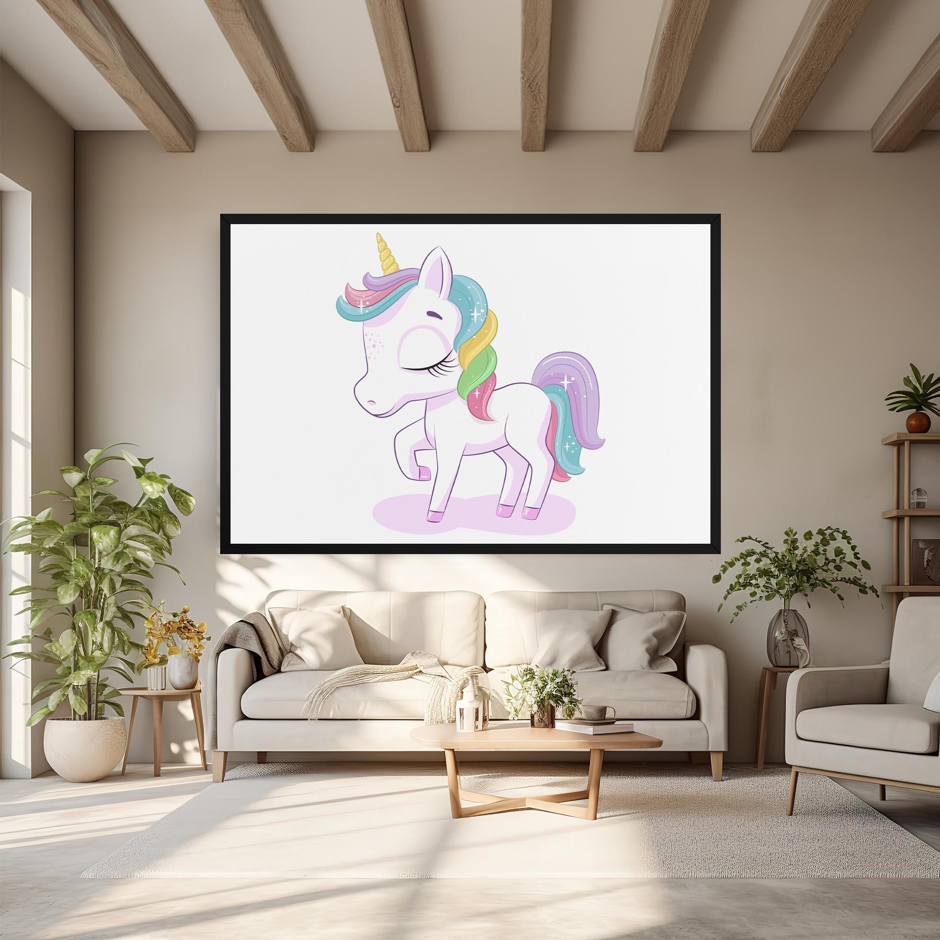 Leinwandbild Unicorn mockup 6