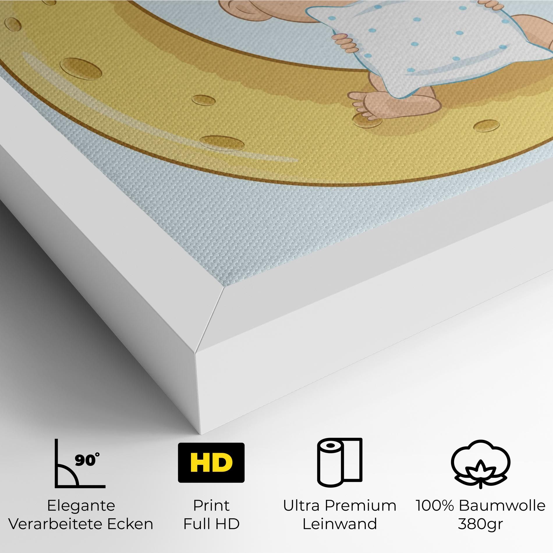 Baby On Moon mockup 4