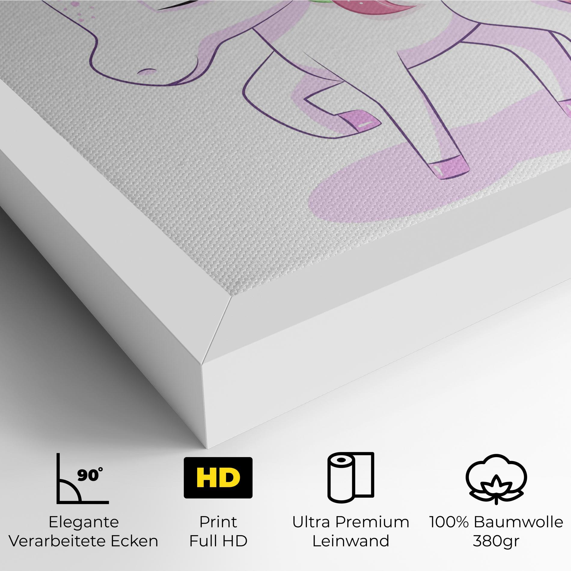 Leinwandbild Unicorn mockup 4