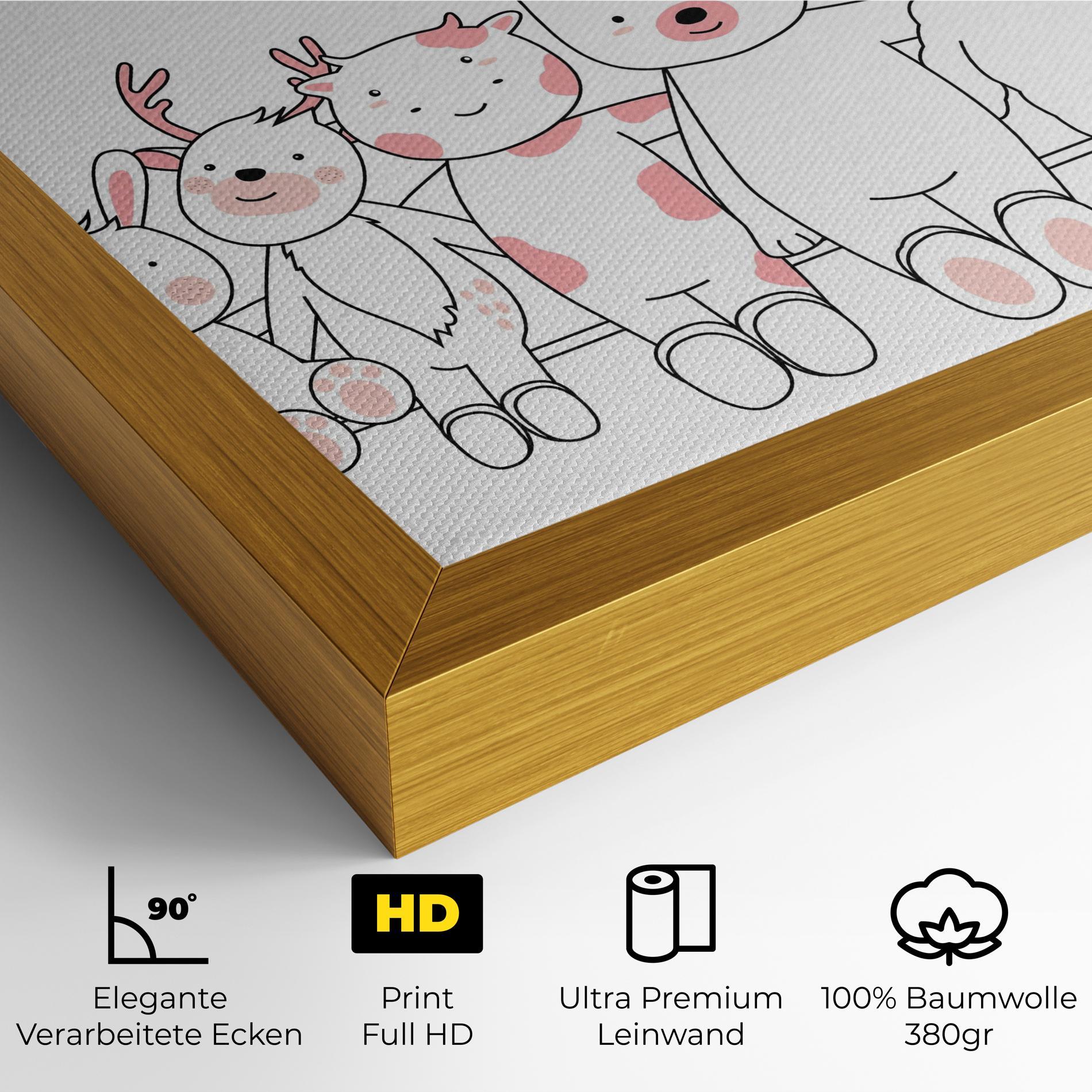 Leinwandbild Friends Forever mockup 4