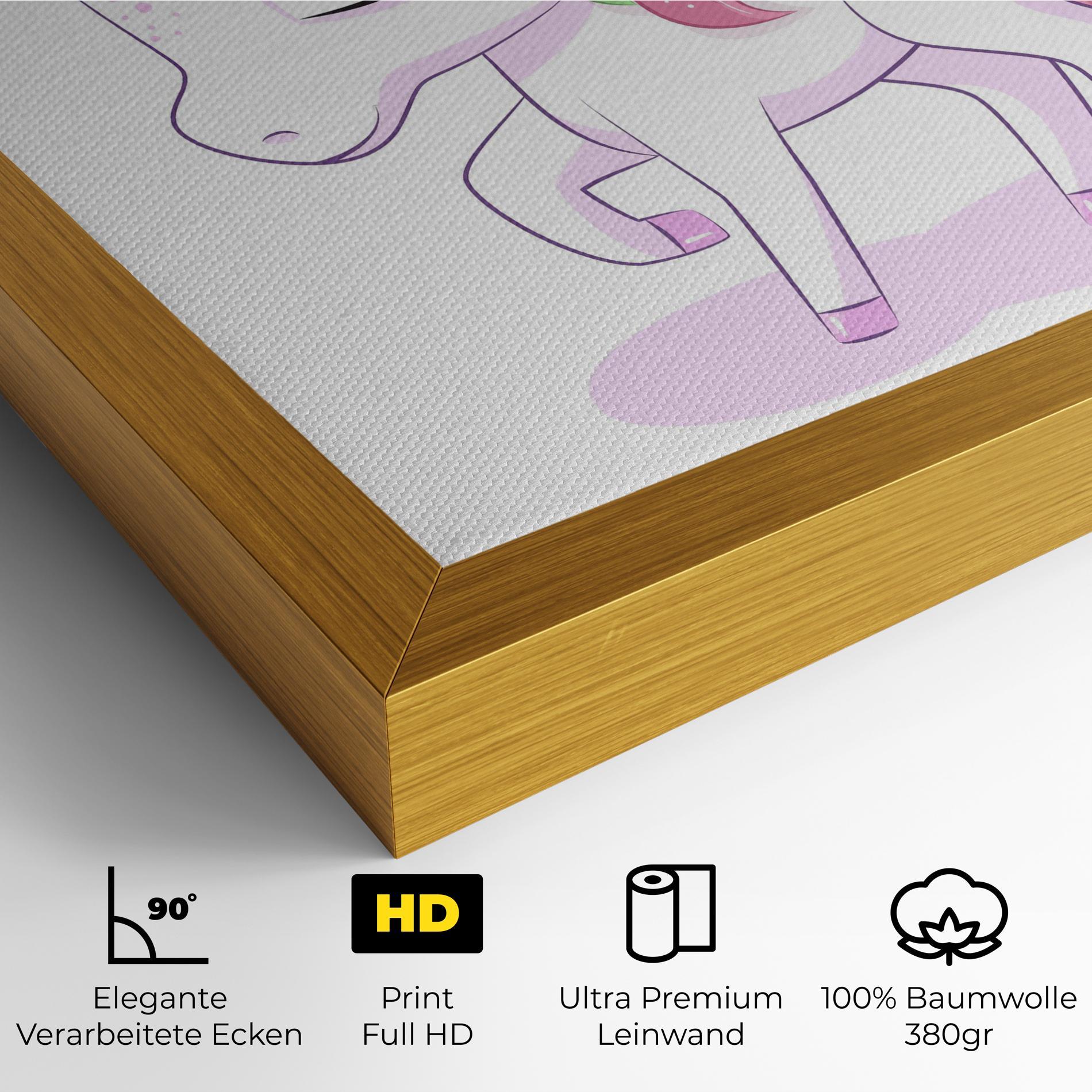 Leinwandbild Unicorn mockup 4