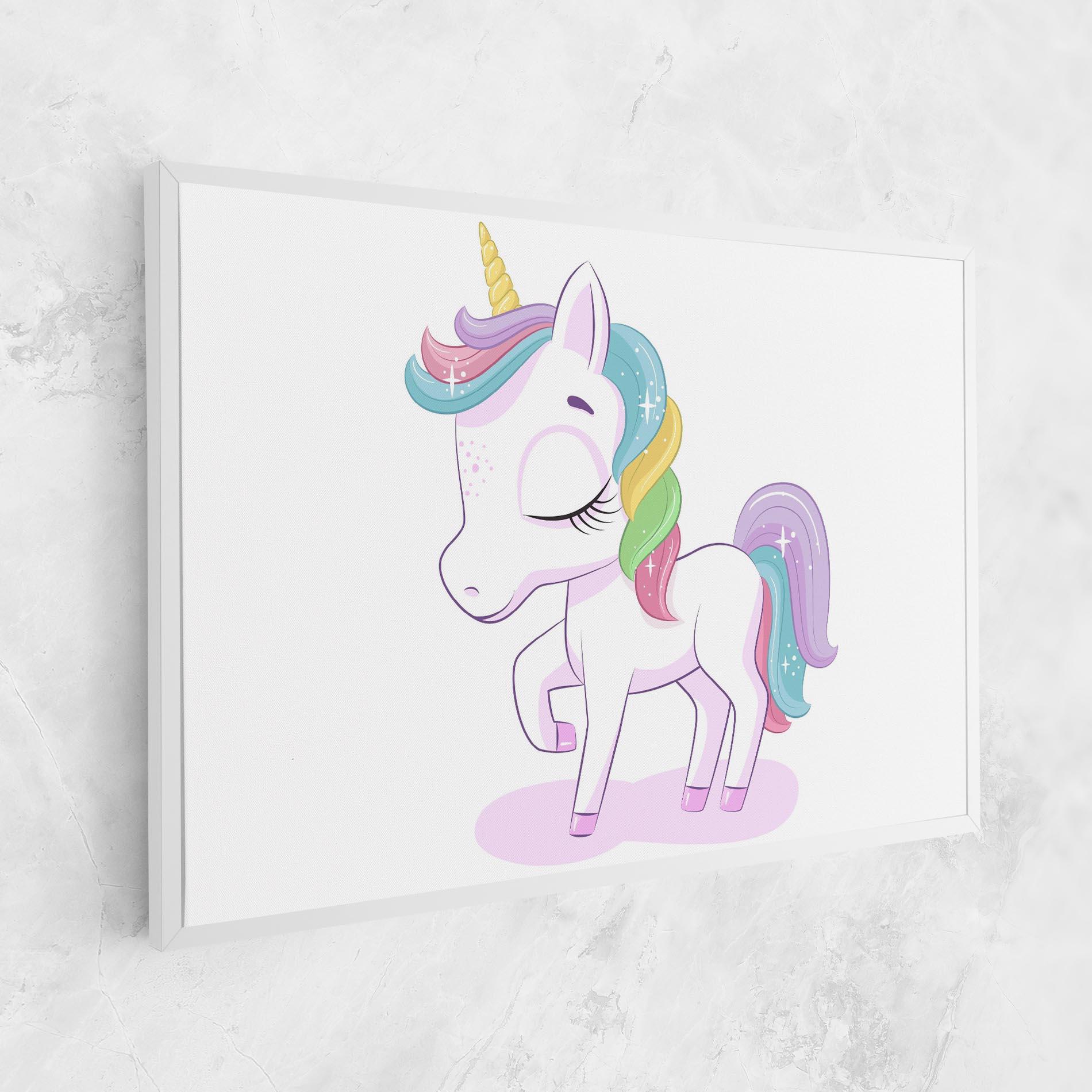 Leinwandbild Unicorn mockup 1