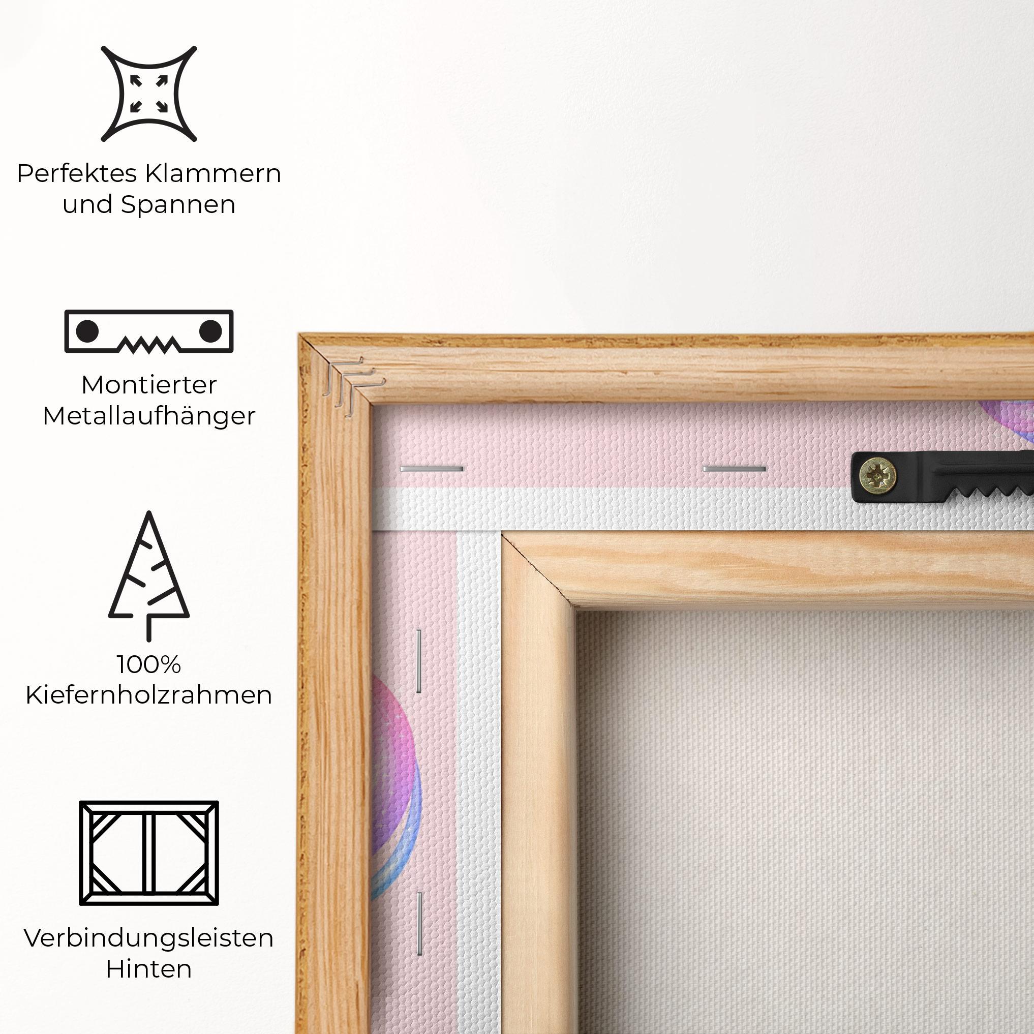 Leinwandbild Beautiful Unicorn mockup 5