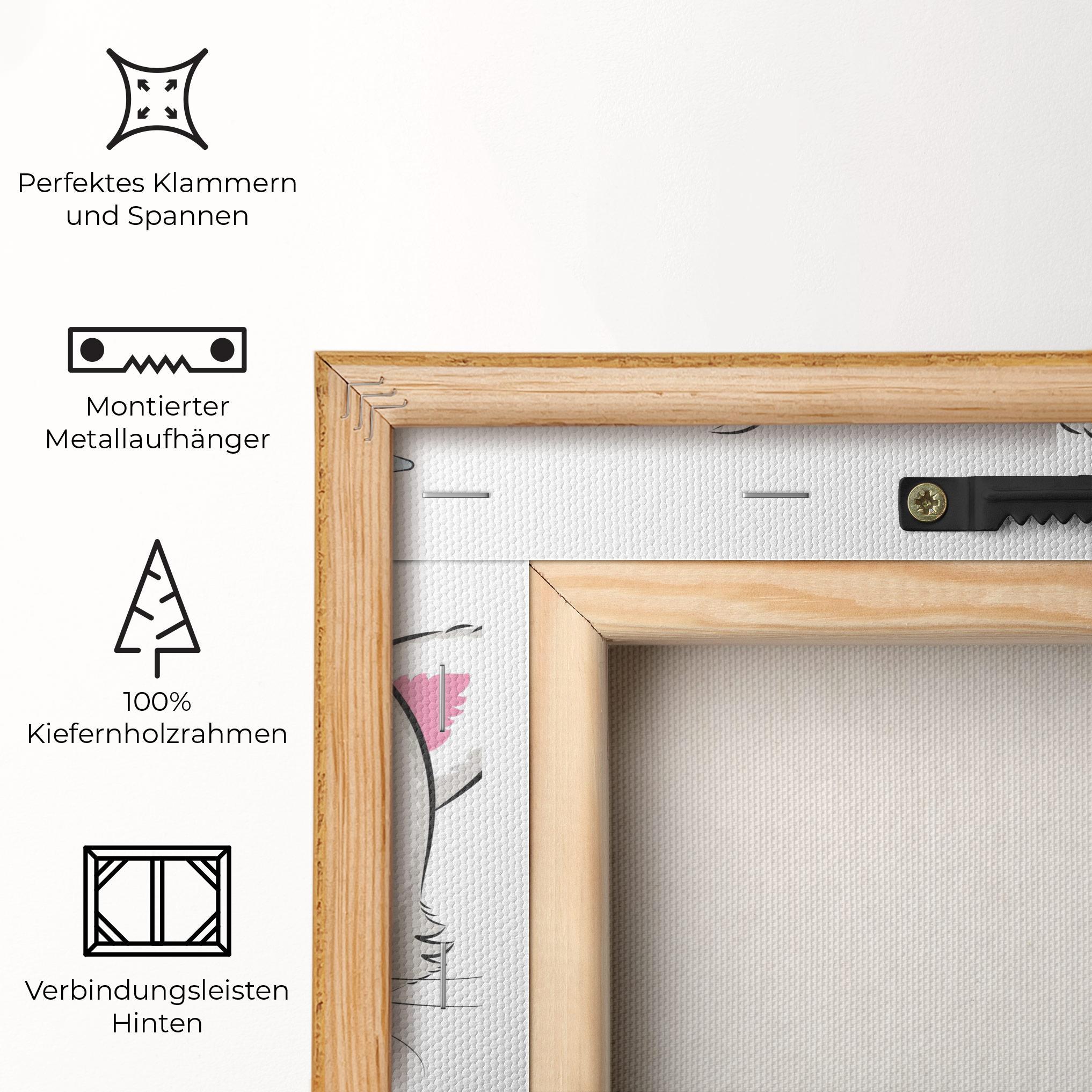 Leinwandbild Blue Moon Cat mockup 5