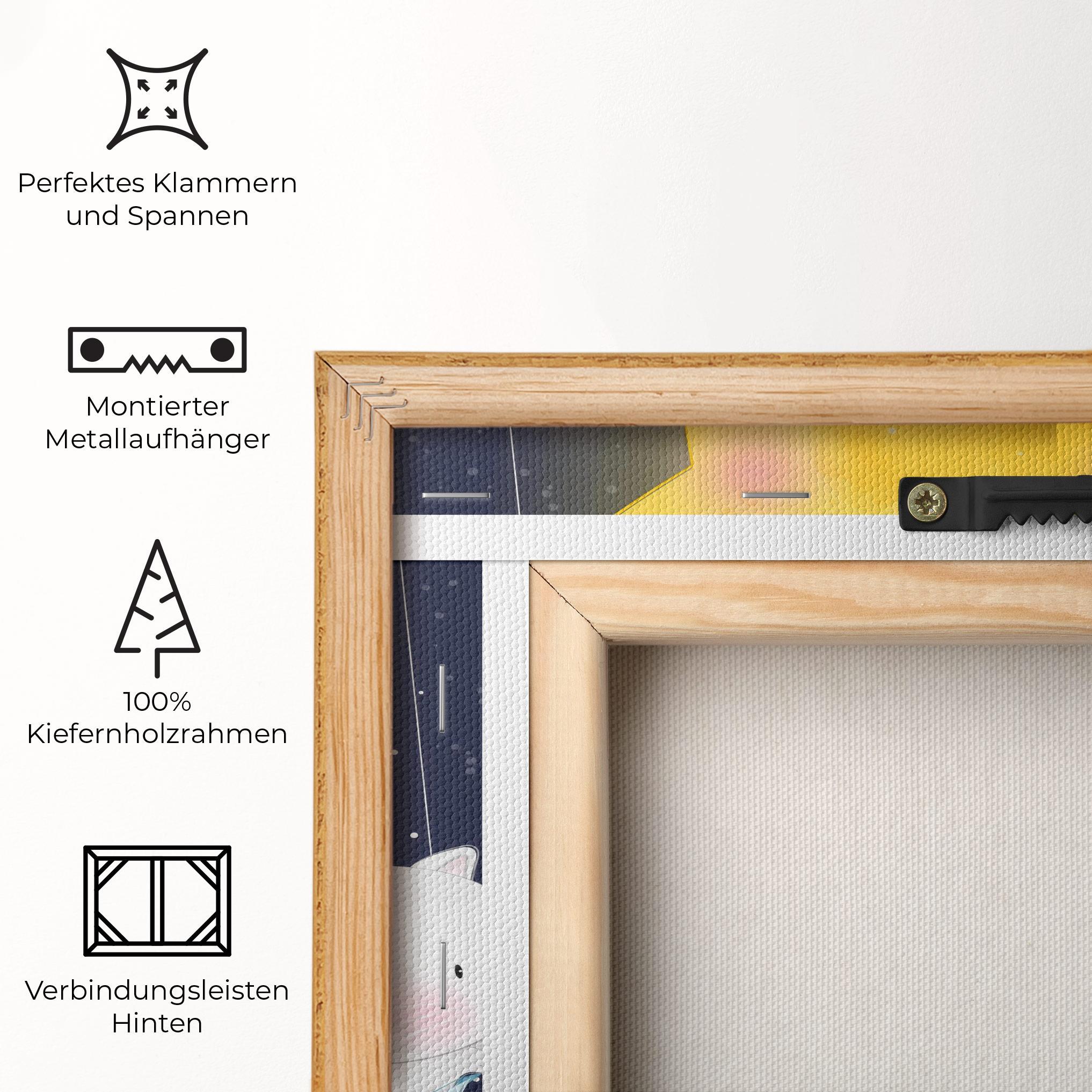 Leinwandbild Elephant Cat mockup 5