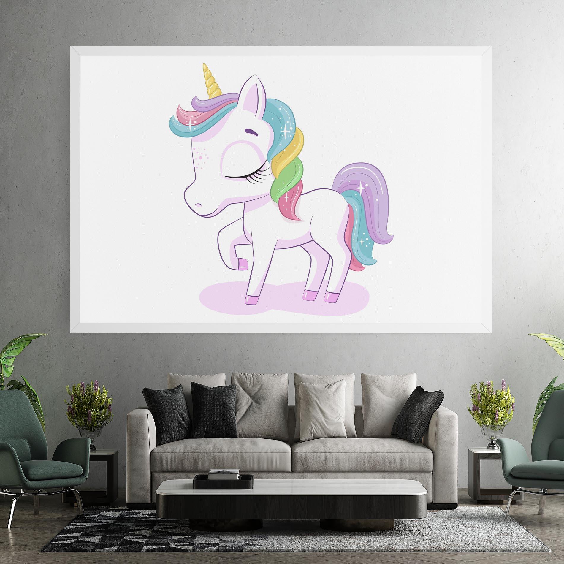 Leinwandbild Unicorn mockup 7