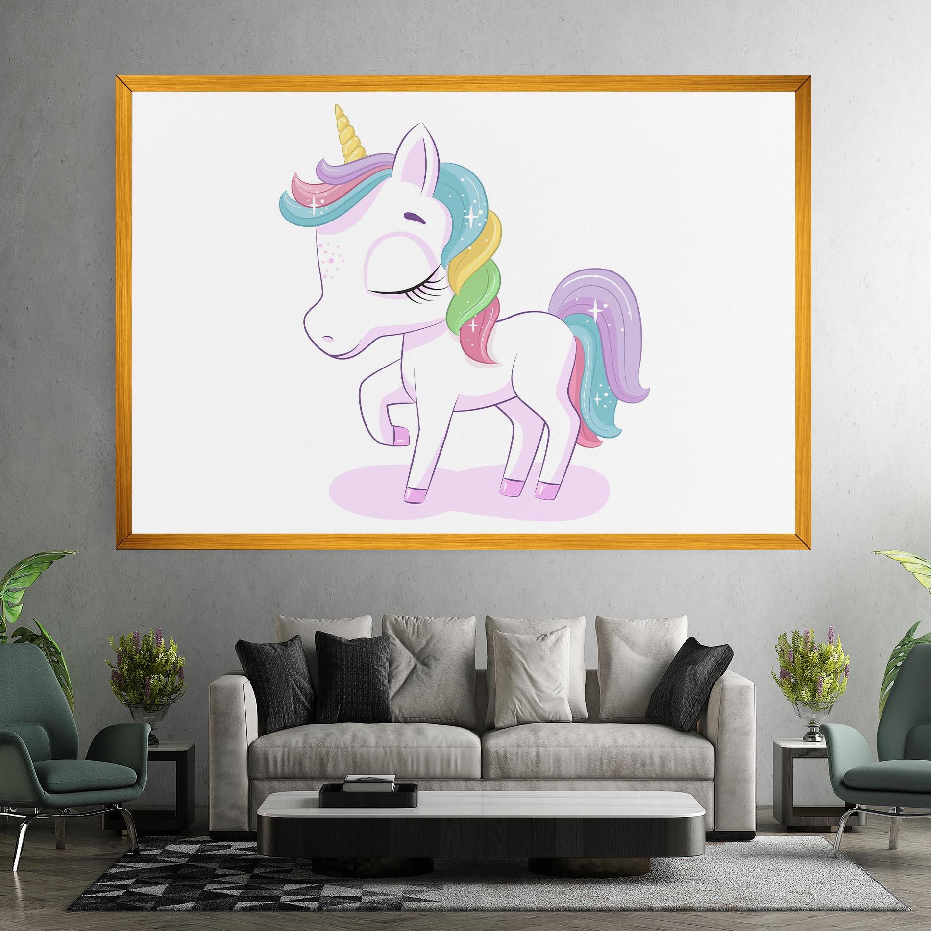 Leinwandbild Unicorn mockup 7