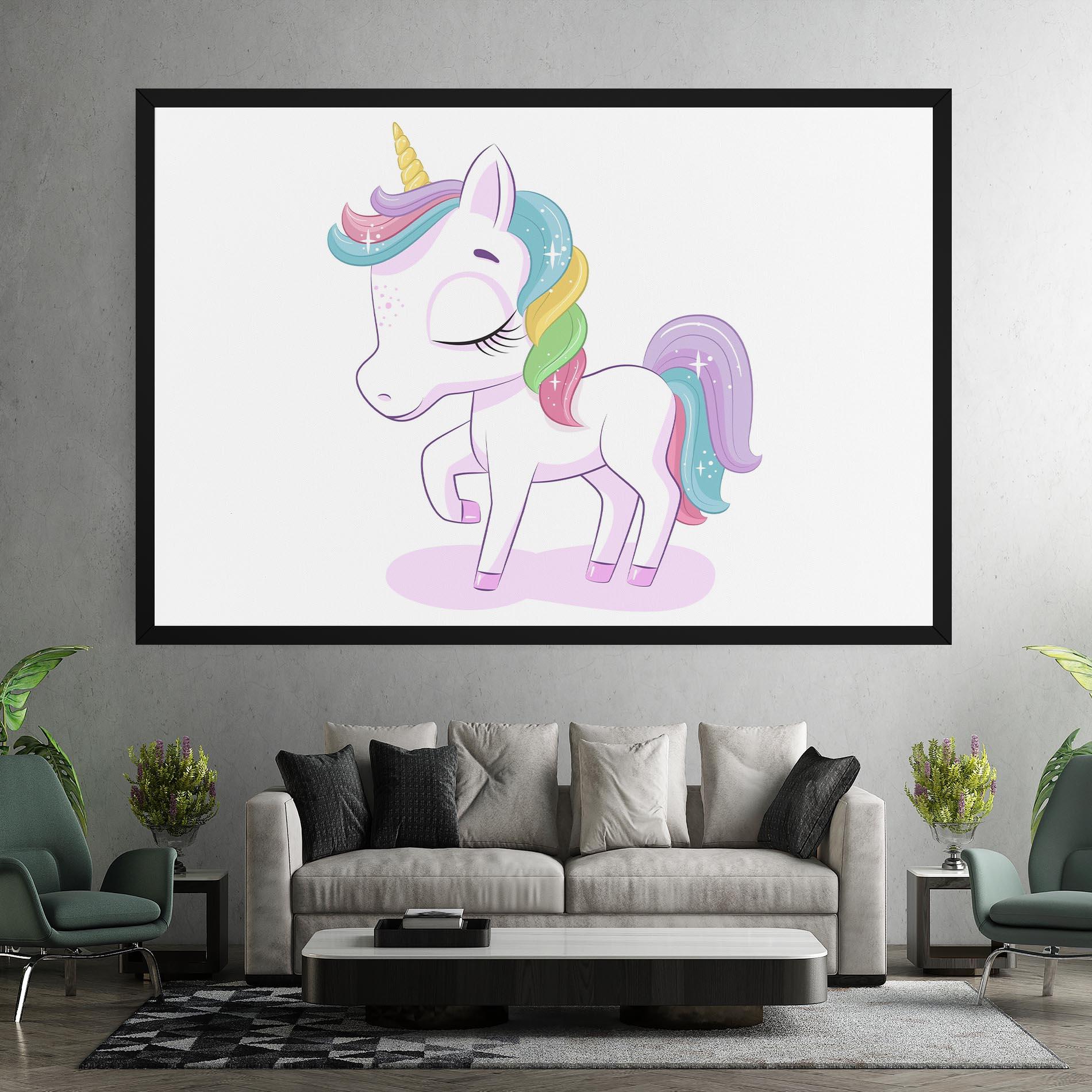 Leinwandbild Unicorn mockup 7