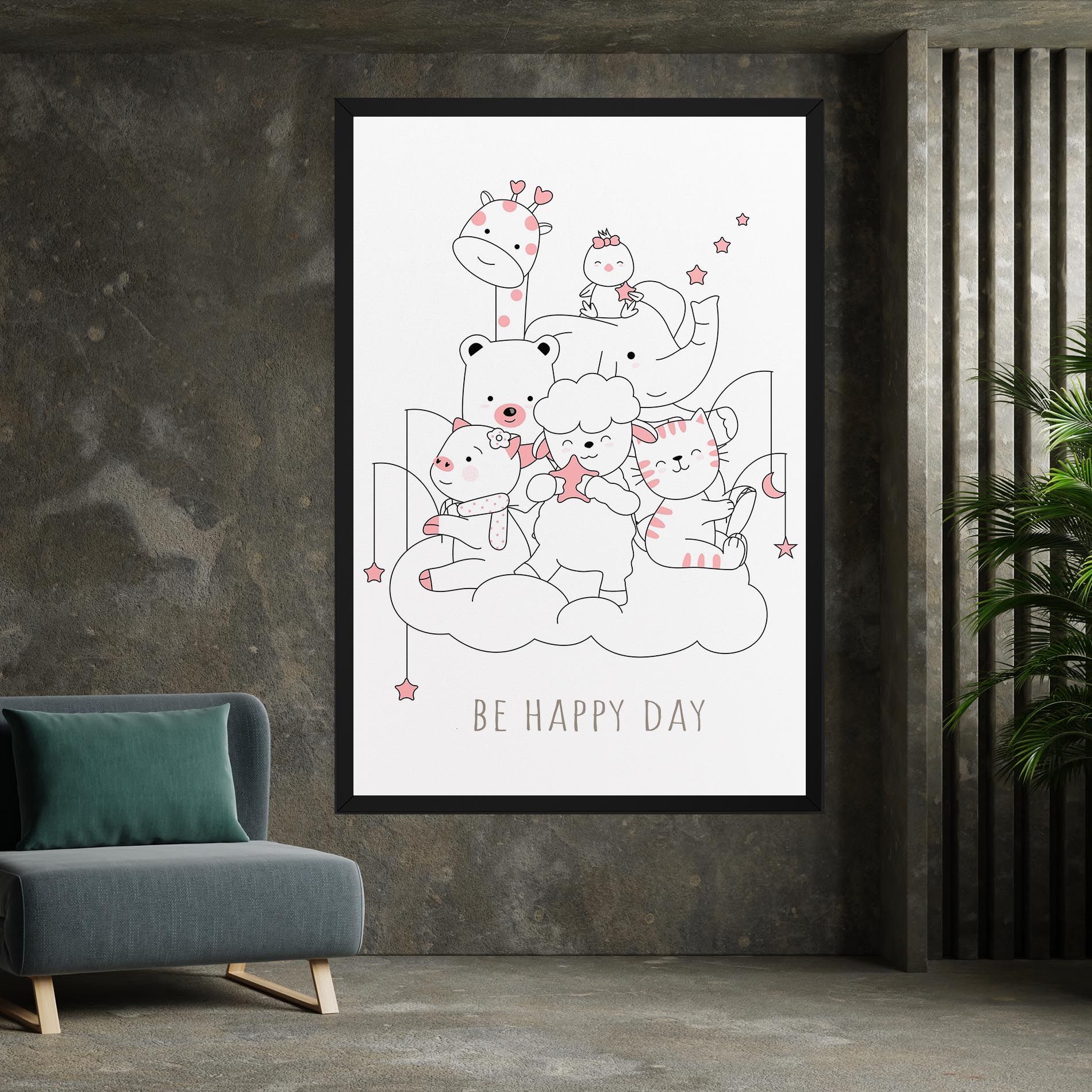 Be Happy Day mockup 7