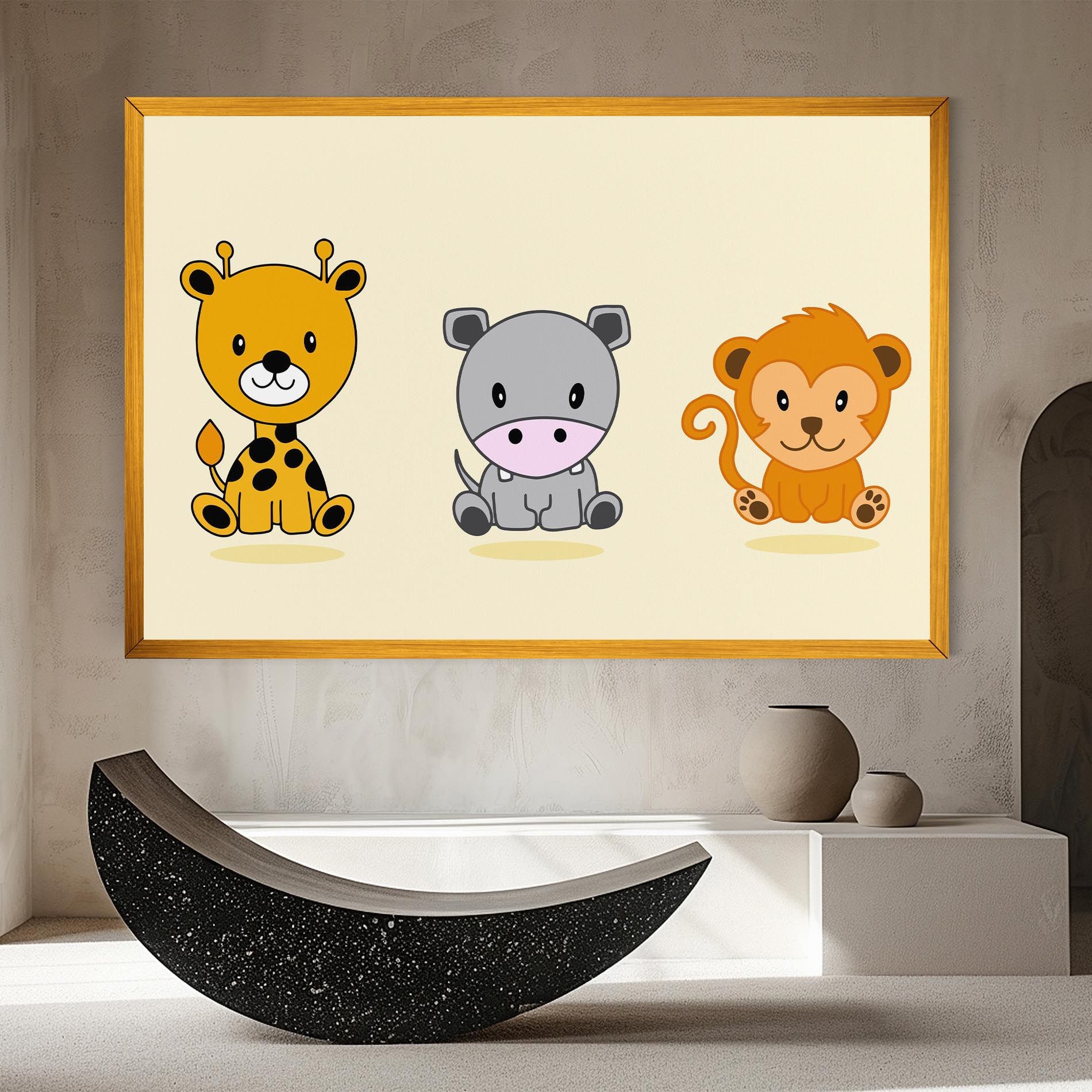 Cream Animals mockup 8