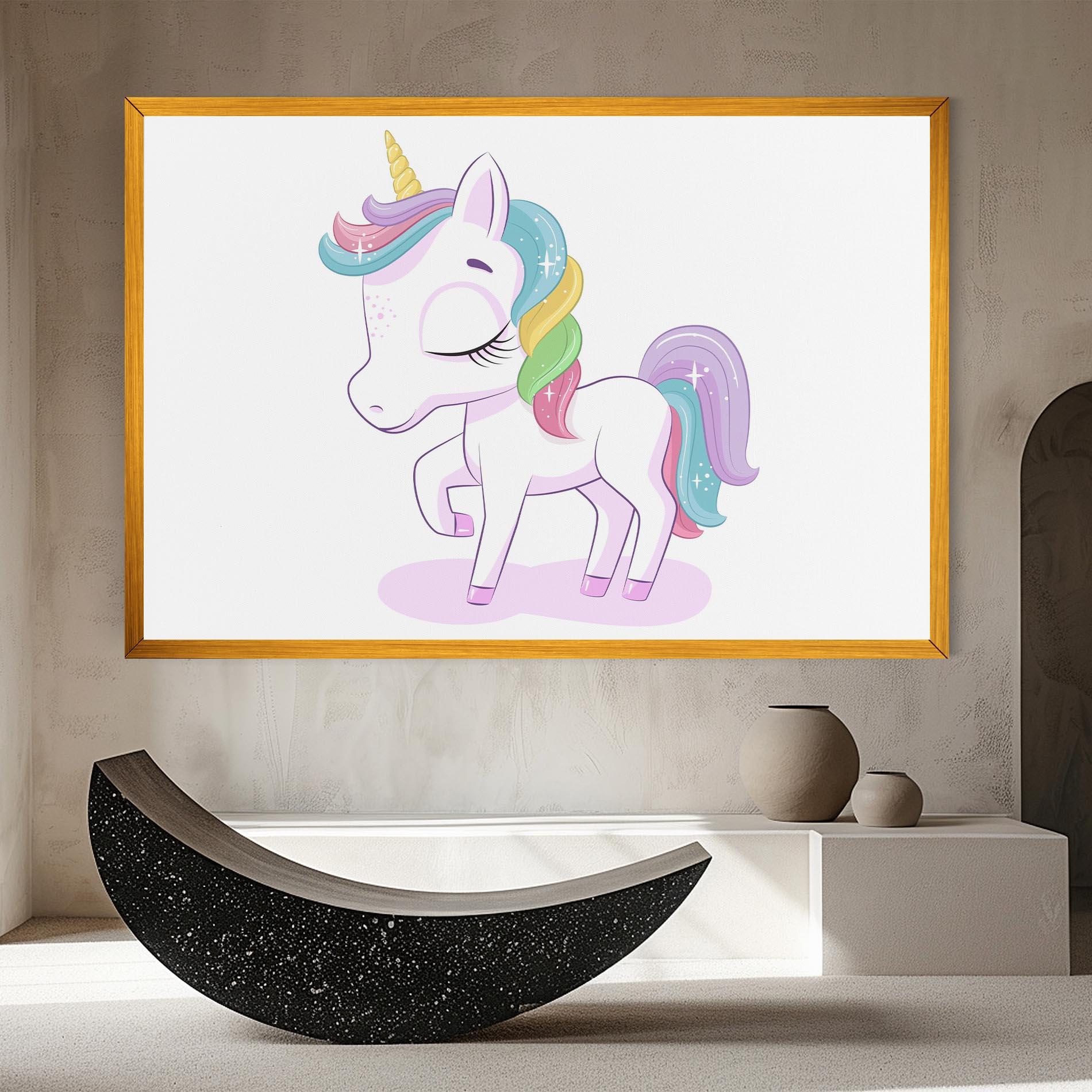 Leinwandbild Unicorn mockup 8