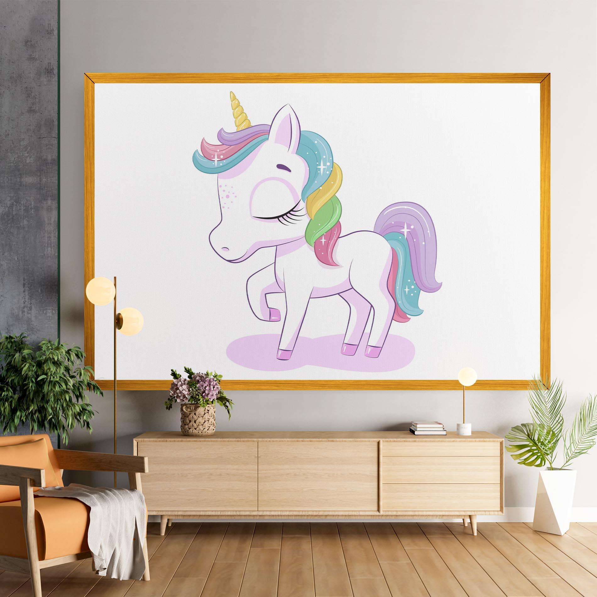 Leinwandbild Unicorn mockup 9