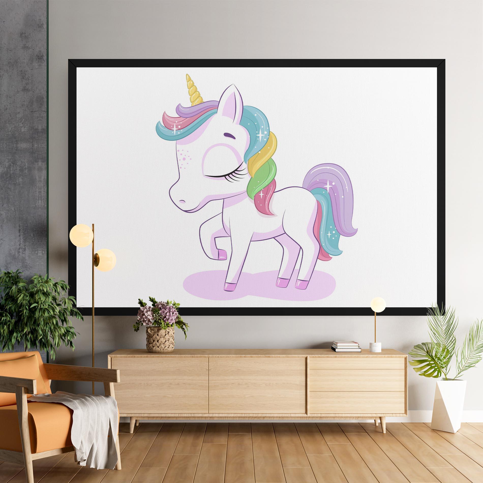 Leinwandbild Unicorn mockup 9