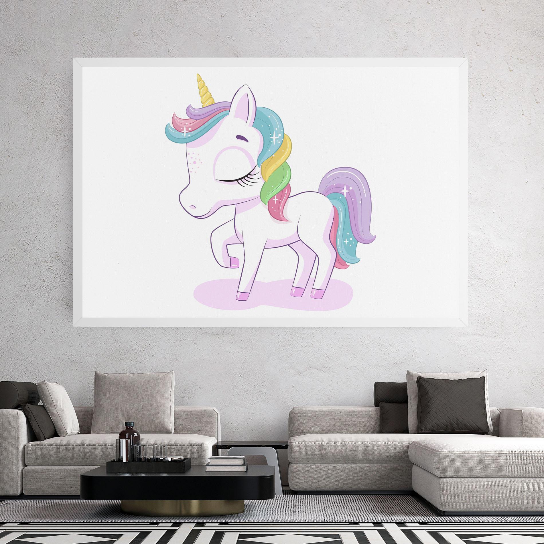 Leinwandbild Unicorn mockup 2
