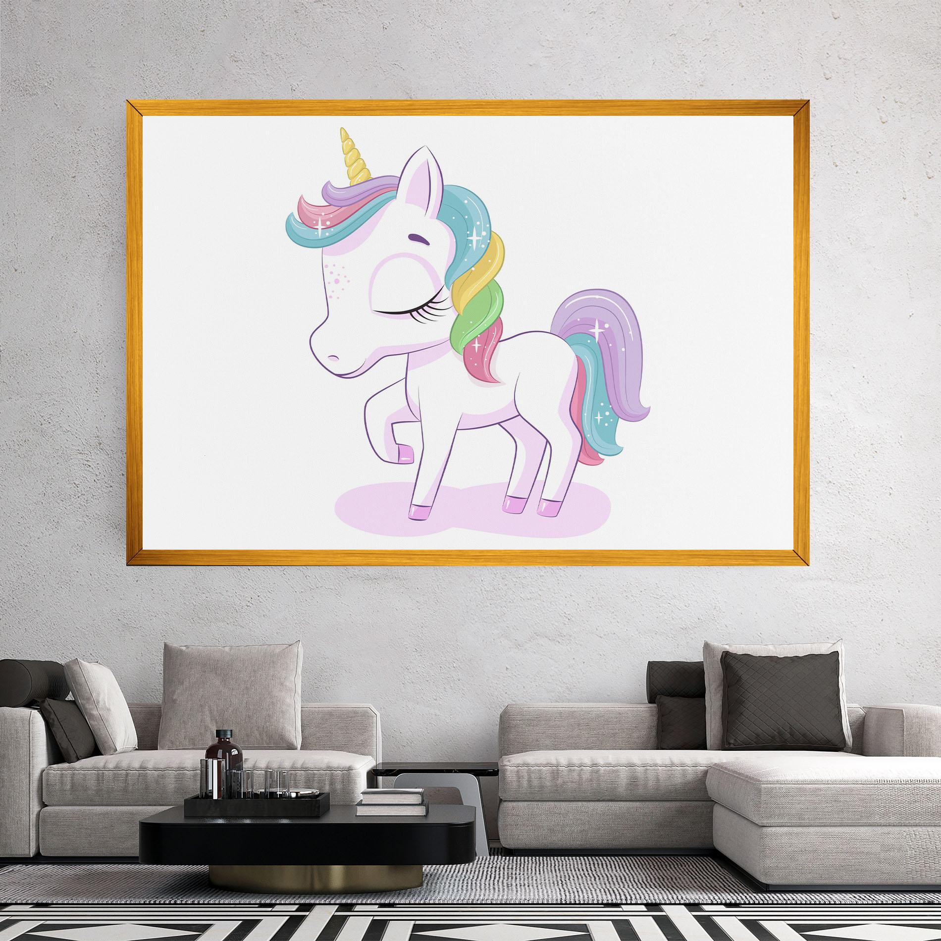 Leinwandbild Unicorn mockup 2