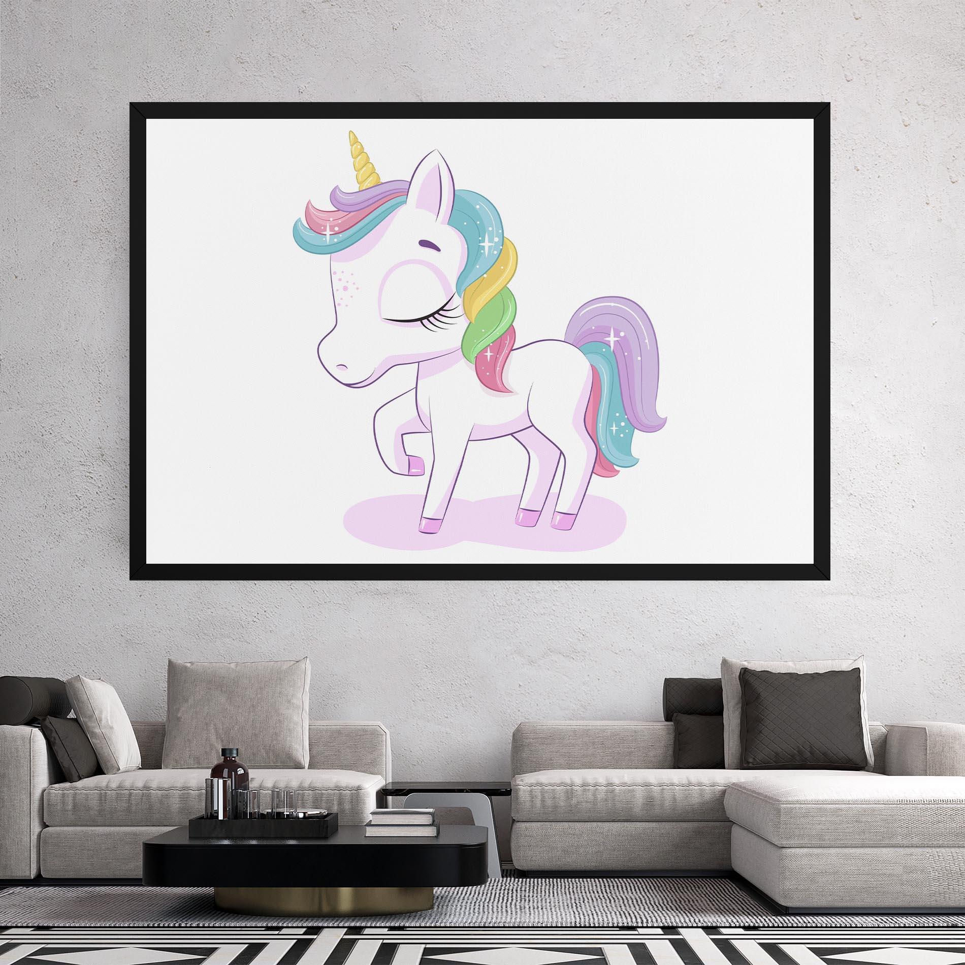 Leinwandbild Unicorn mockup 2