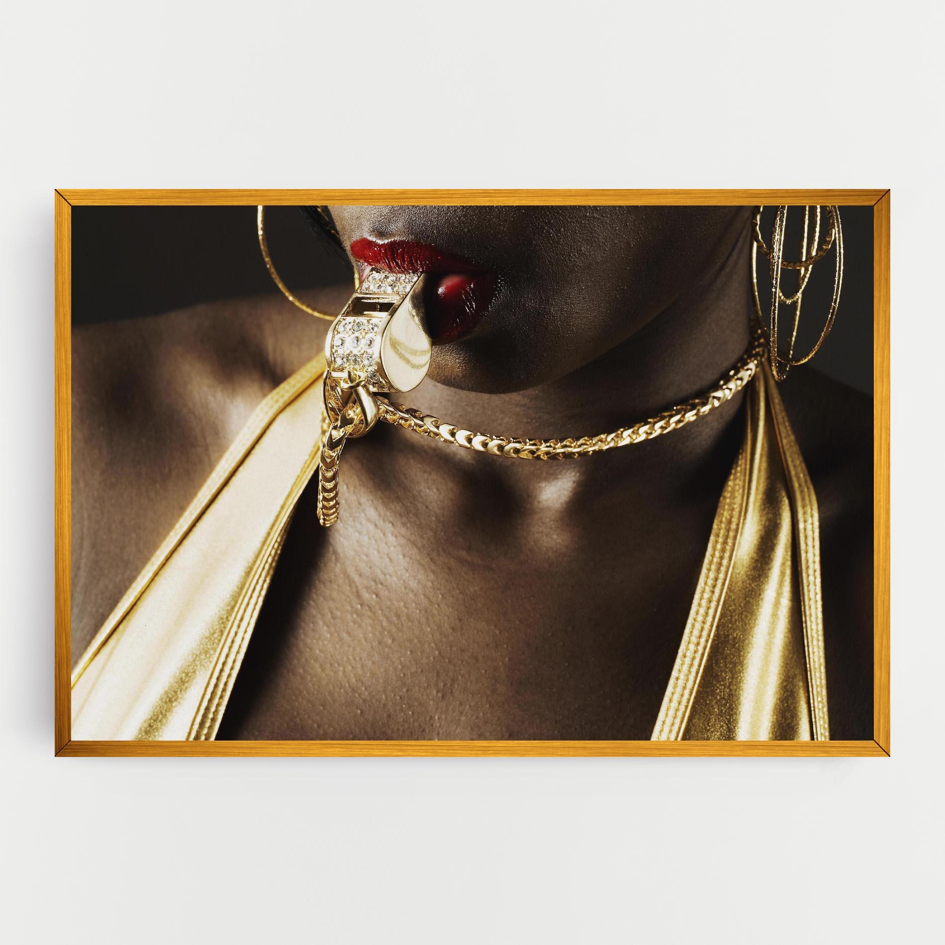 Leinwandbild Golden Whistle mockup 0