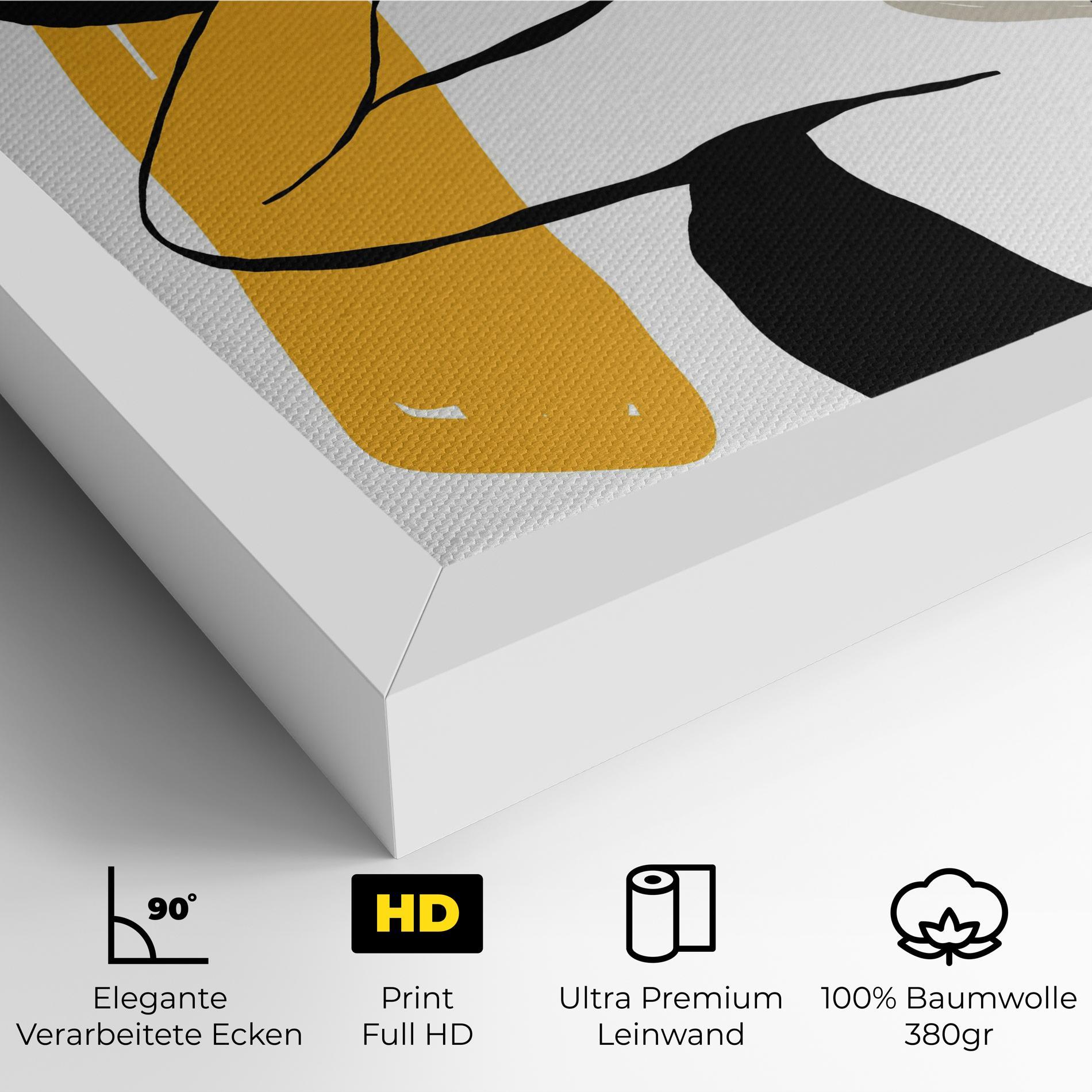 Leinwandbild Big Earring mockup 4