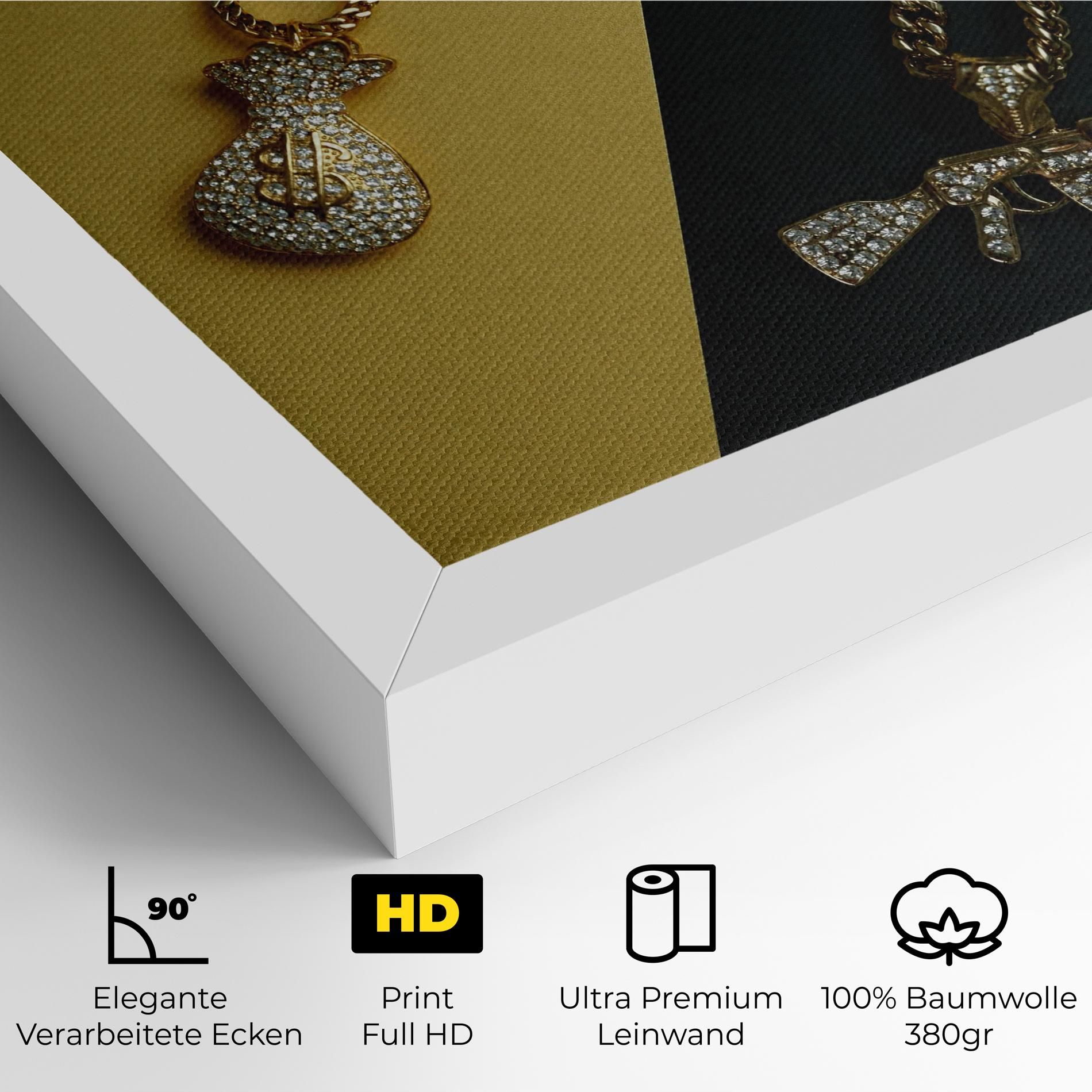 Gun Neckace mockup 4