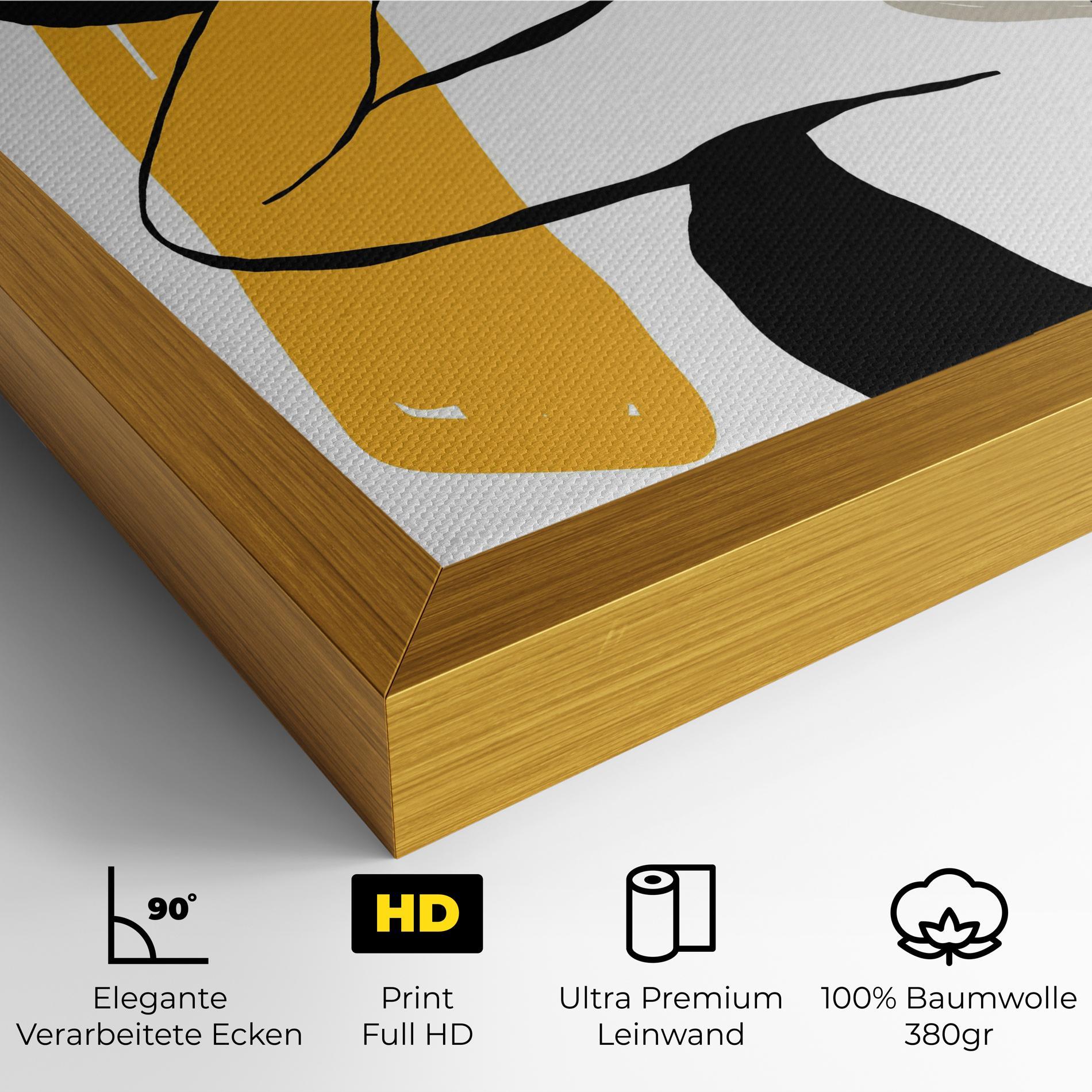 Leinwandbild Big Earring mockup 4