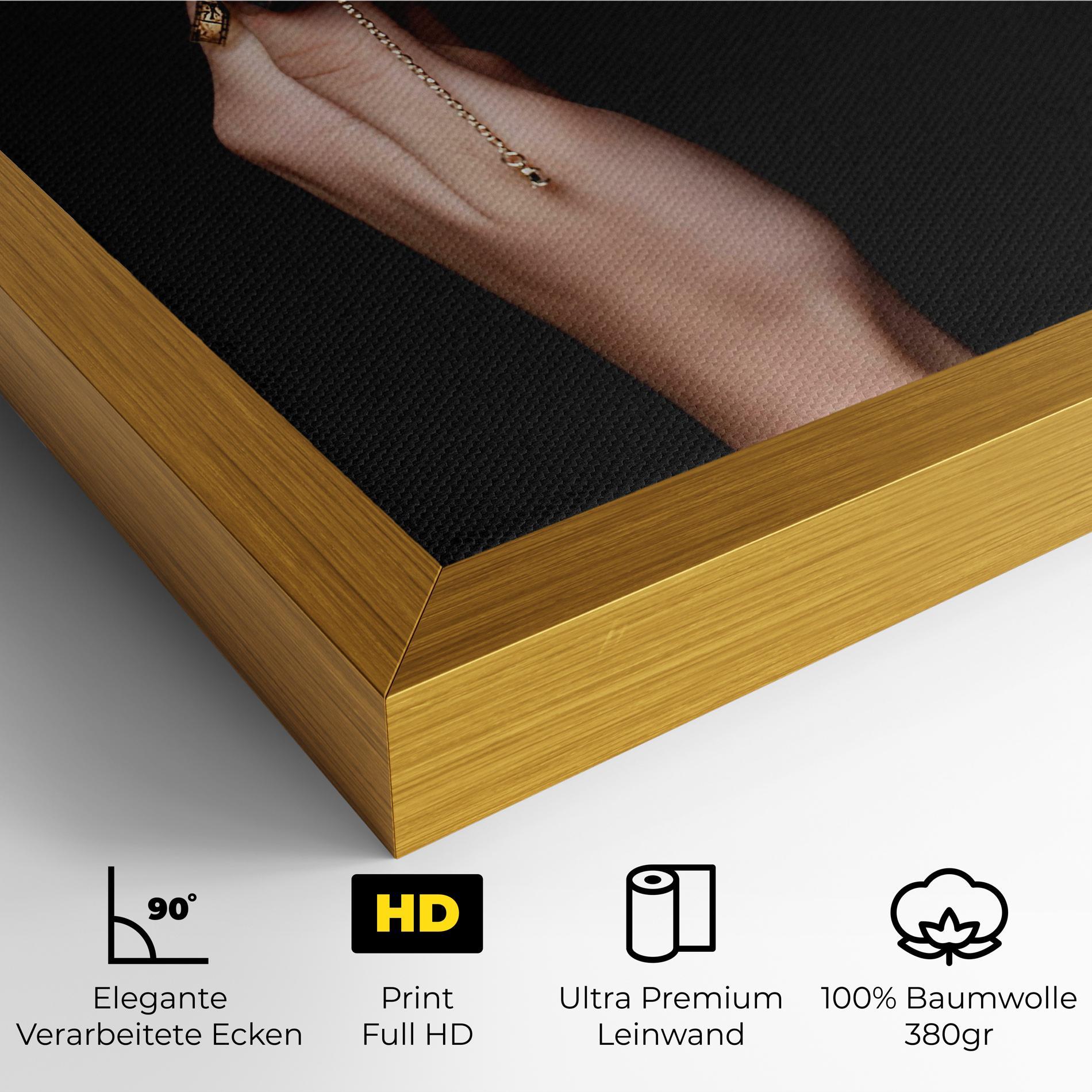Leinwandbild Creative Design Nails mockup 4