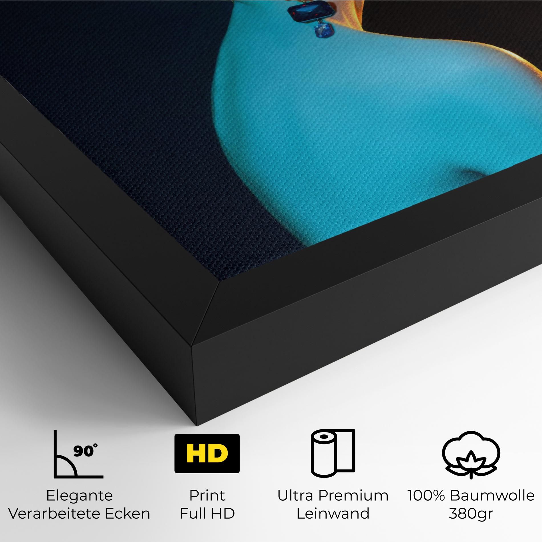 Blue Light Earring mockup 4