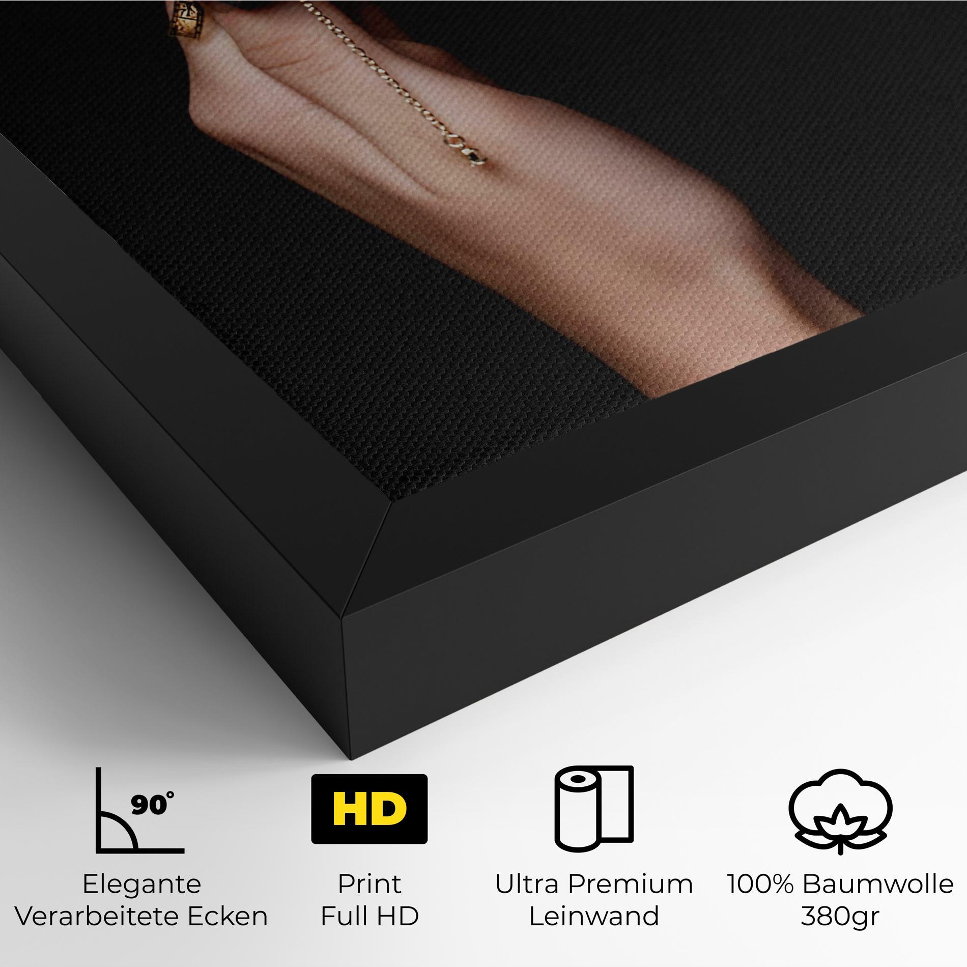 Leinwandbild Creative Design Nails mockup 4