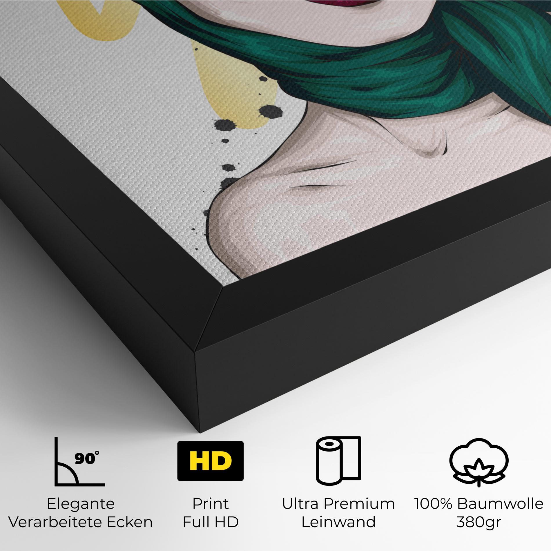 Leinwandbild Diva Crown mockup 4