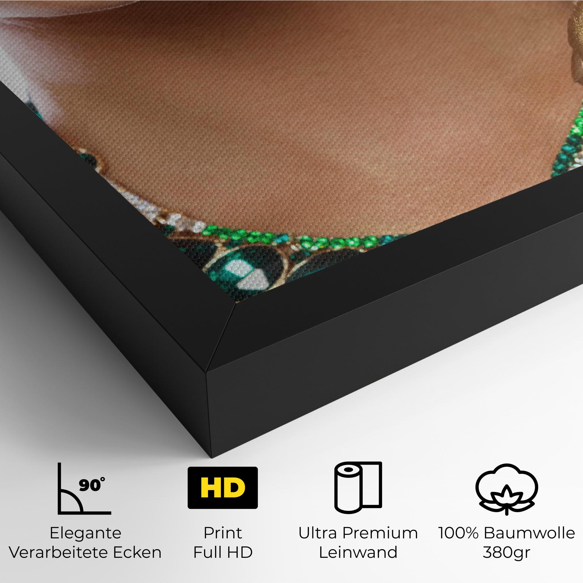 Leinwandbild Green Accessory mockup 4