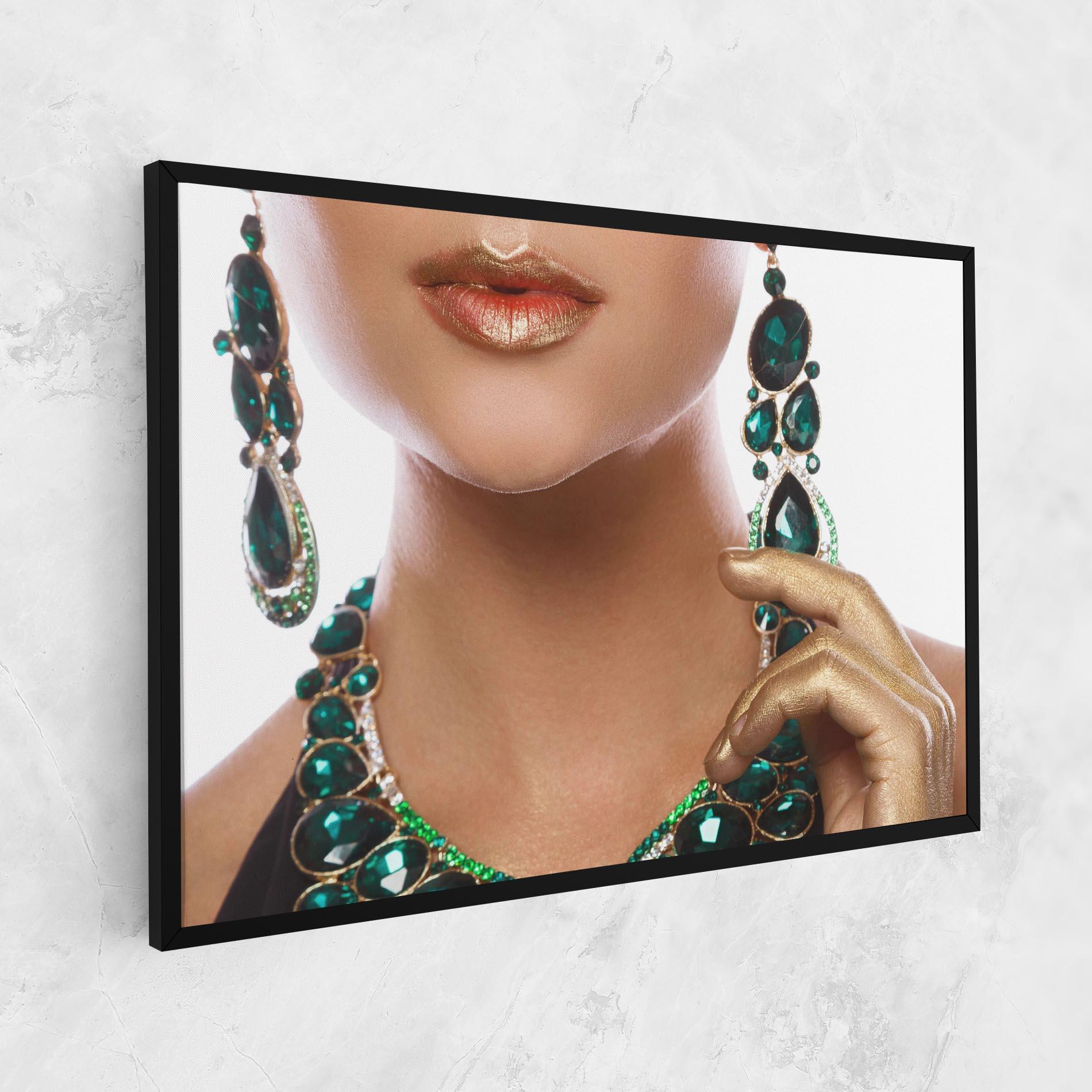 Leinwandbild Green Accessory mockup 1