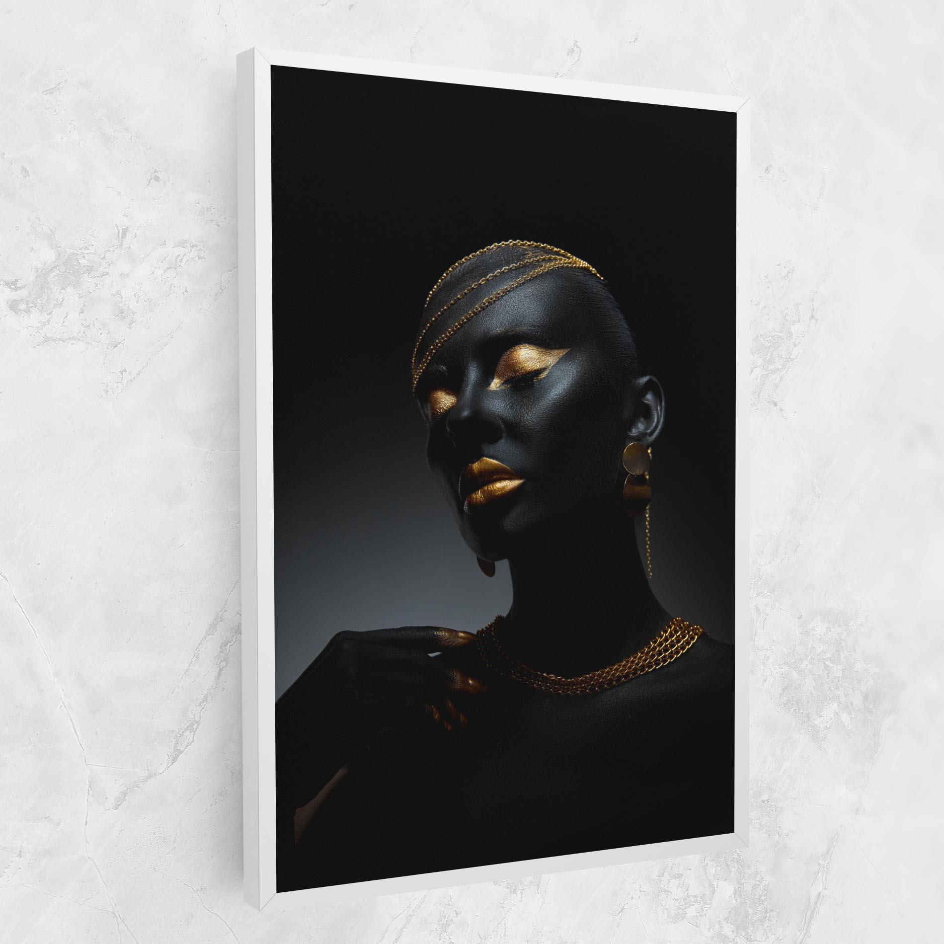 Leinwandbild Beauty Gold mockup 1