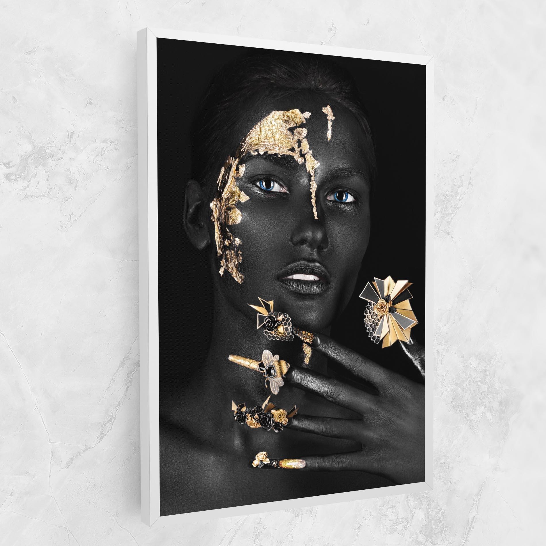 Leinwandbild Black Art Makeup mockup 1