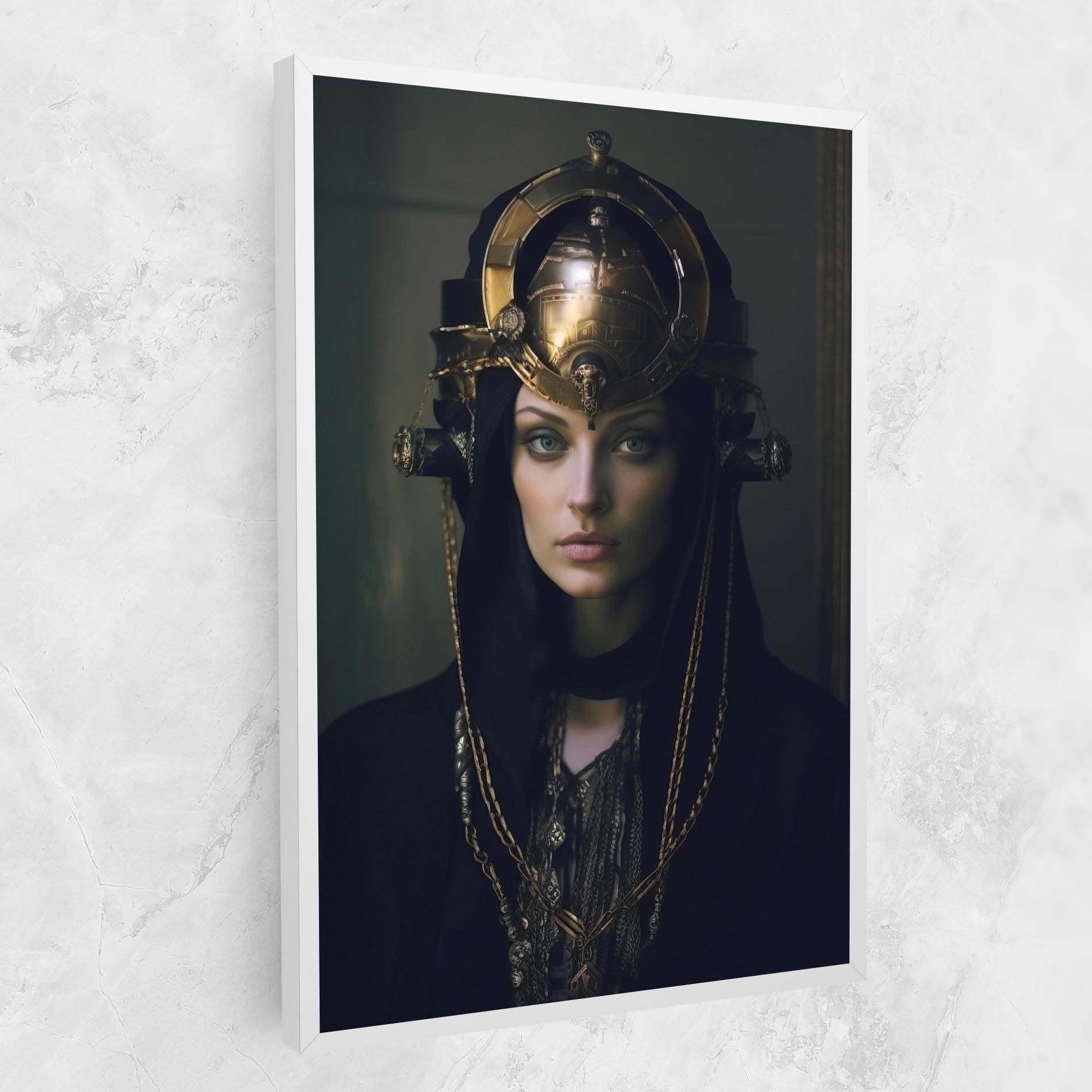 Gold Headpiece mockup 1
